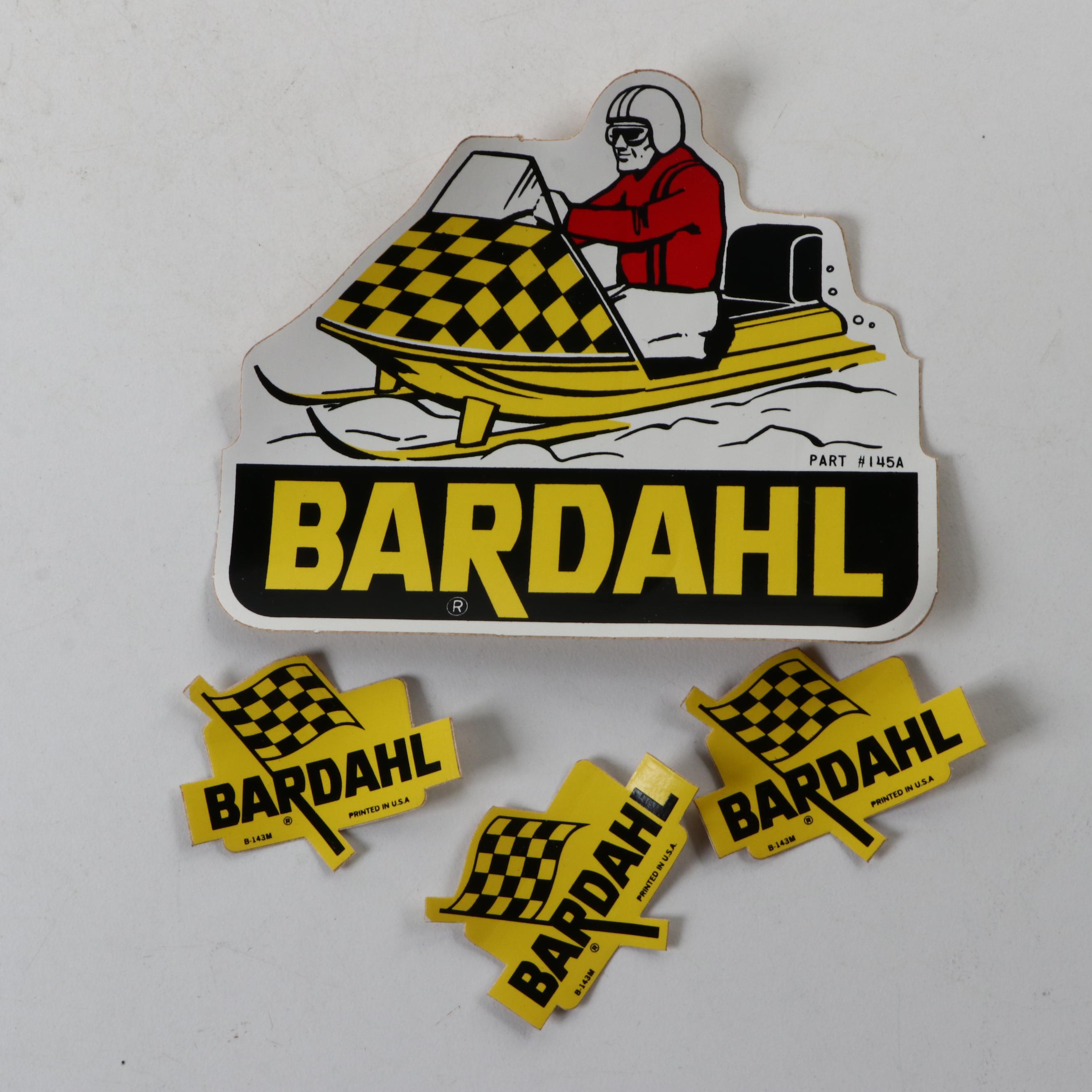 Bardahl Formula 2 Motor Oil Posters, Decals and Screwdrivers, Mid-20th Century