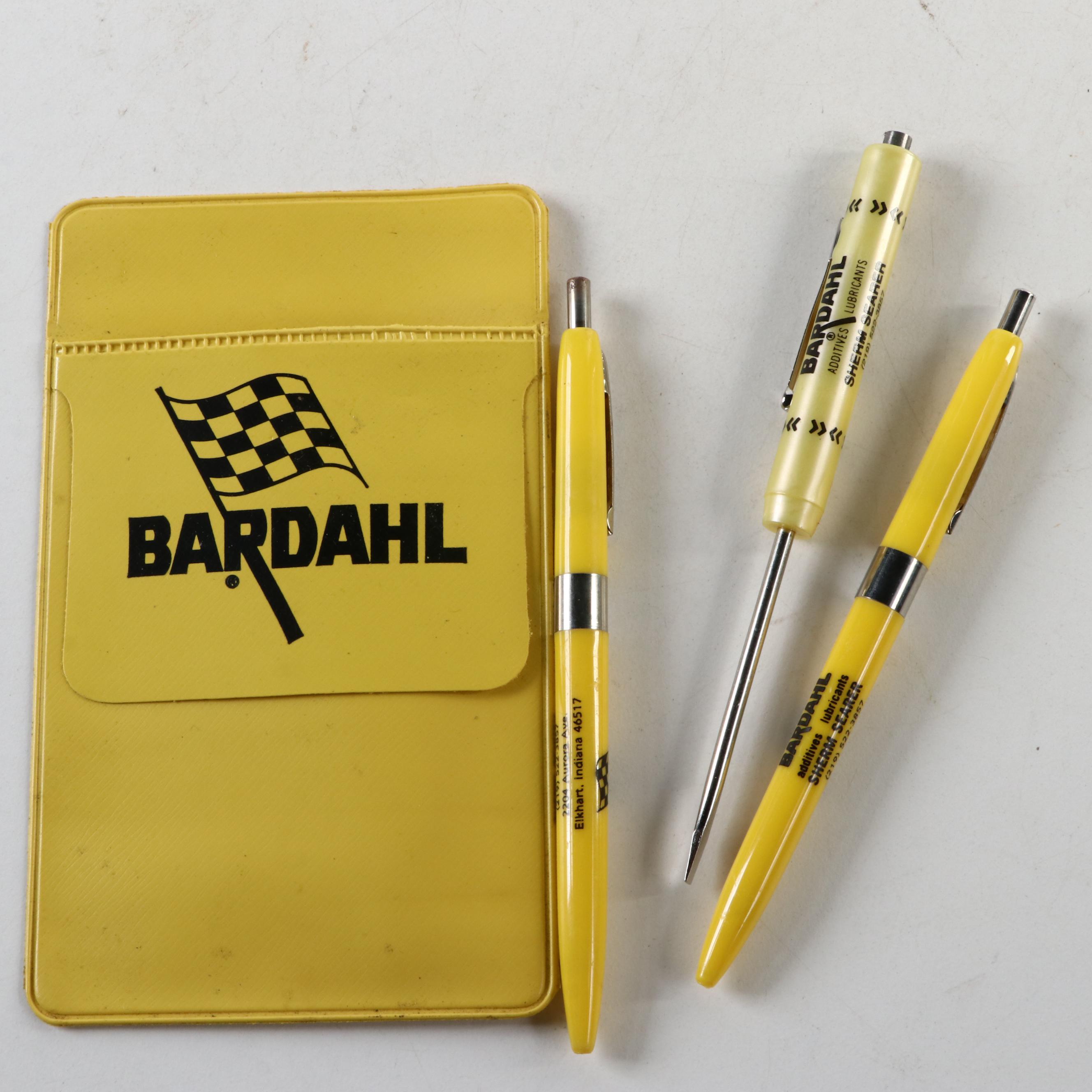 Bardahl Formula 2 Motor Oil Posters, Decals and Screwdrivers, Mid-20th Century
