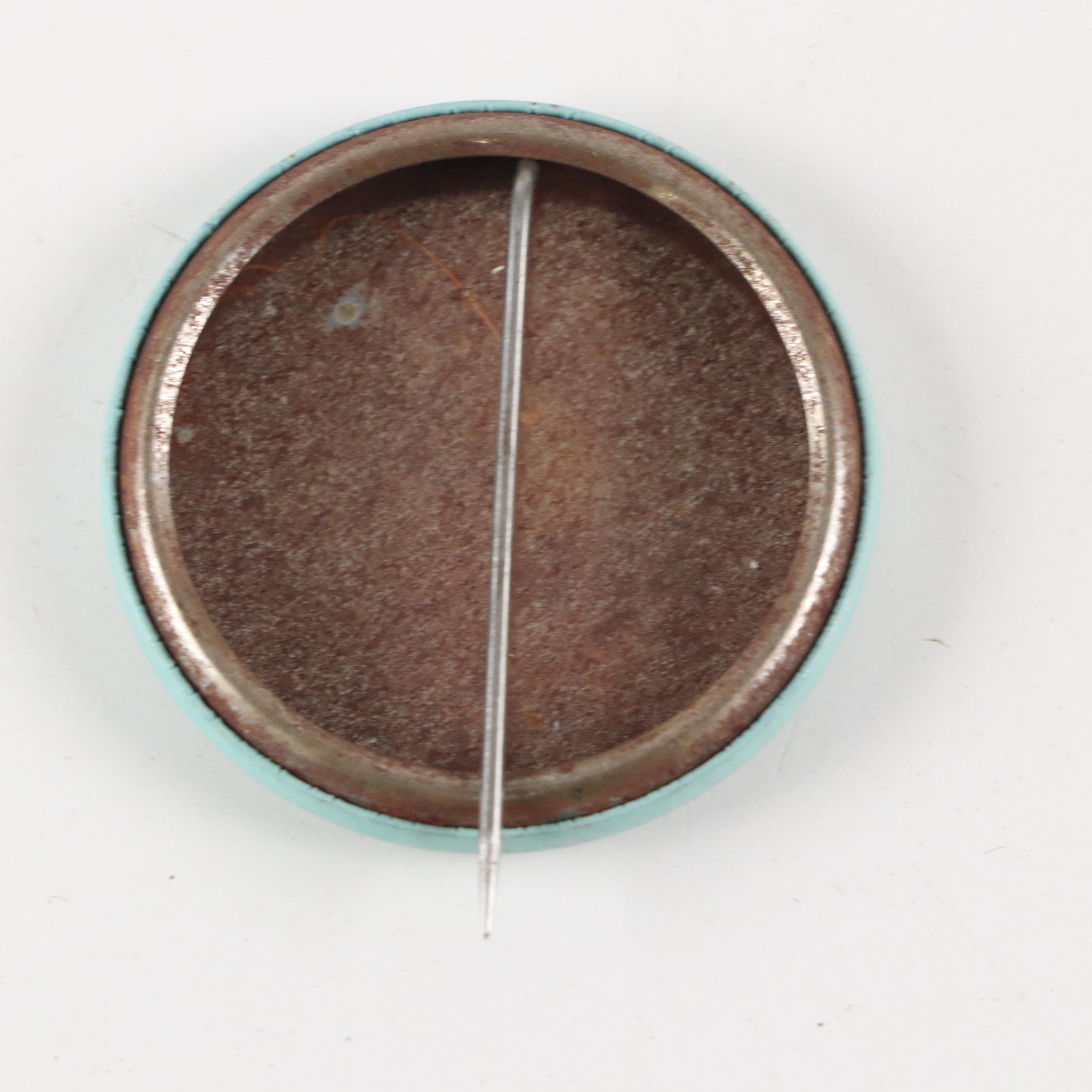 Yogi Berra, Jackie Robinson, and More Baseball Pins, Mid 20th Century