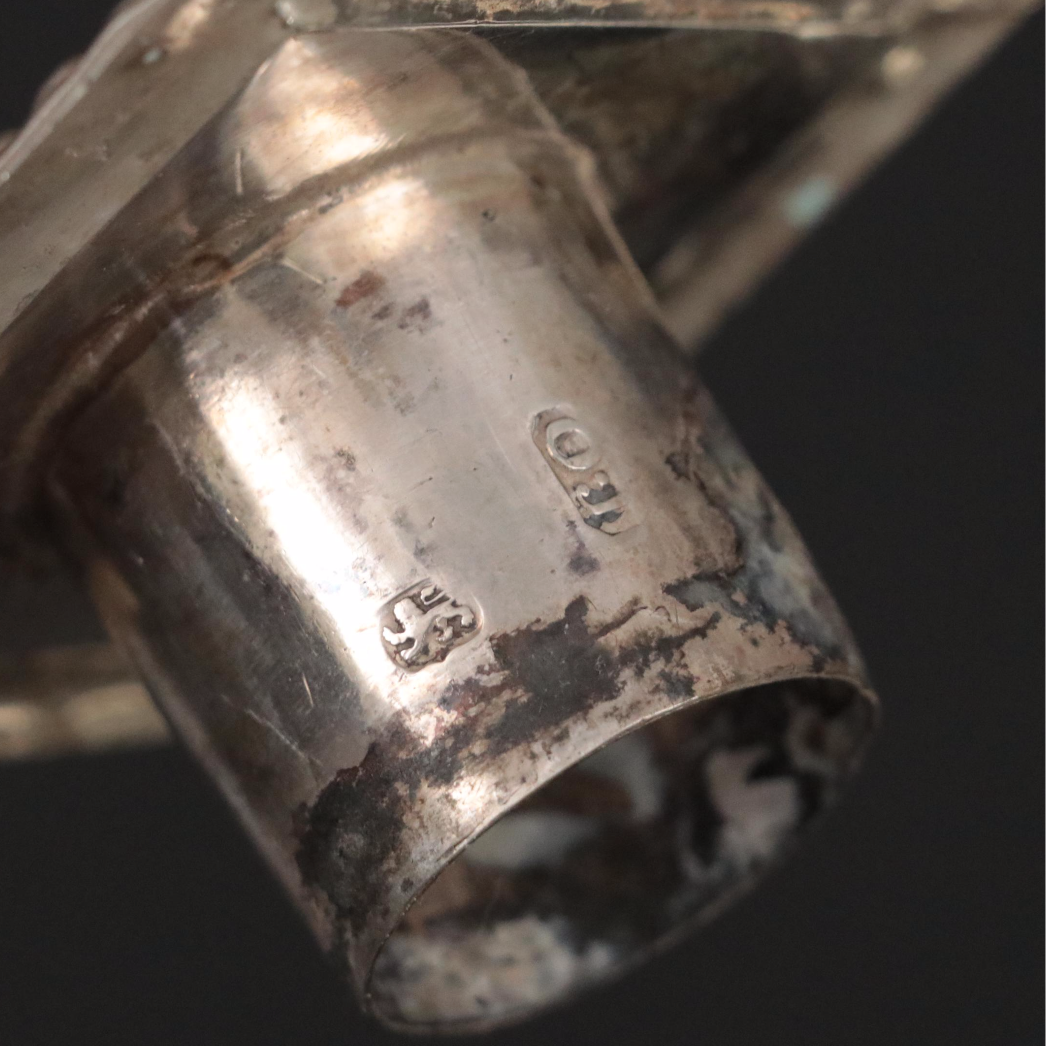 Shreve, Crump & Low Sterling Silver Corinthian Columnate Candlesticks