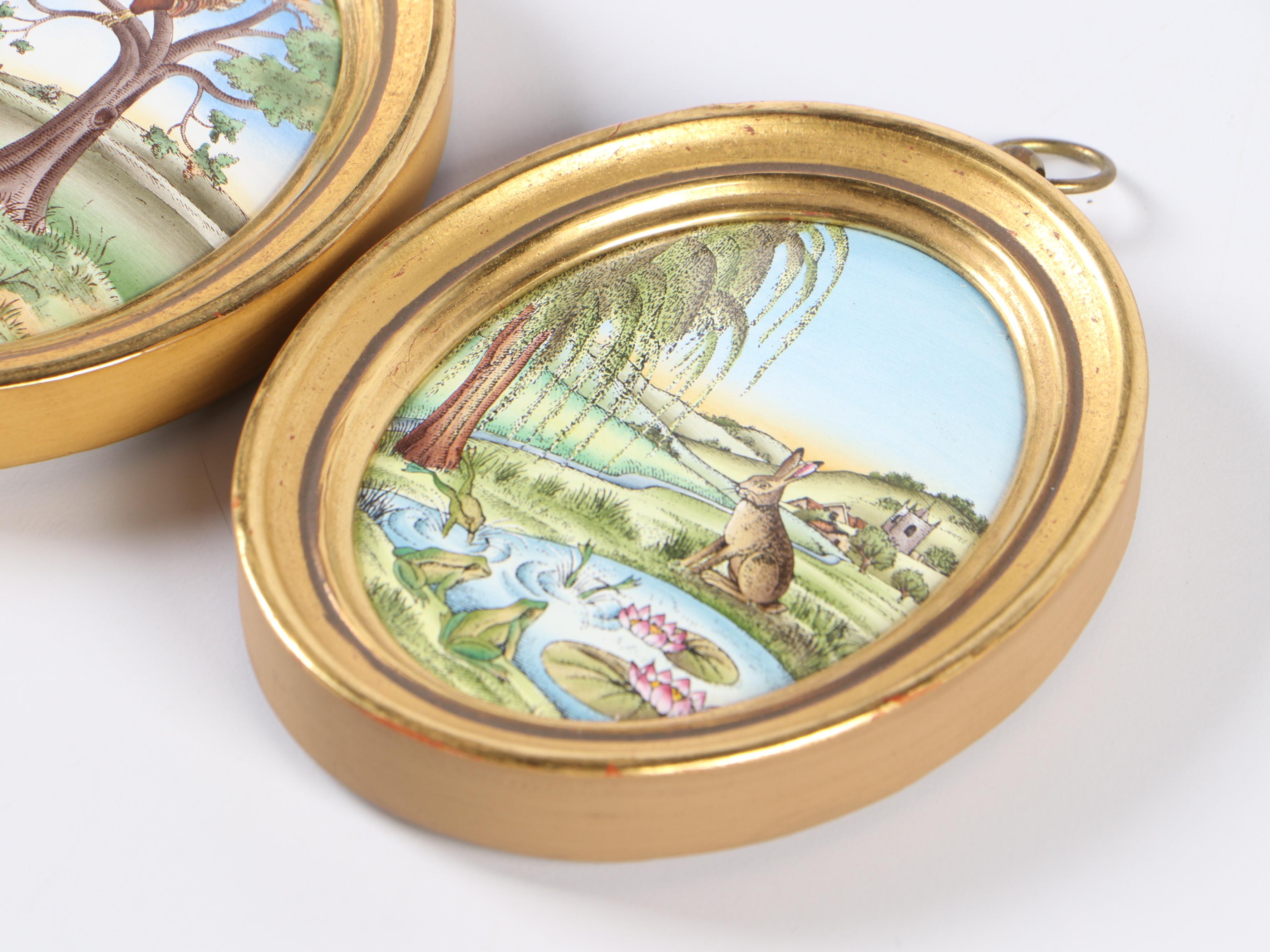 Halcyon Days Limited Edition Porcelain Plaques