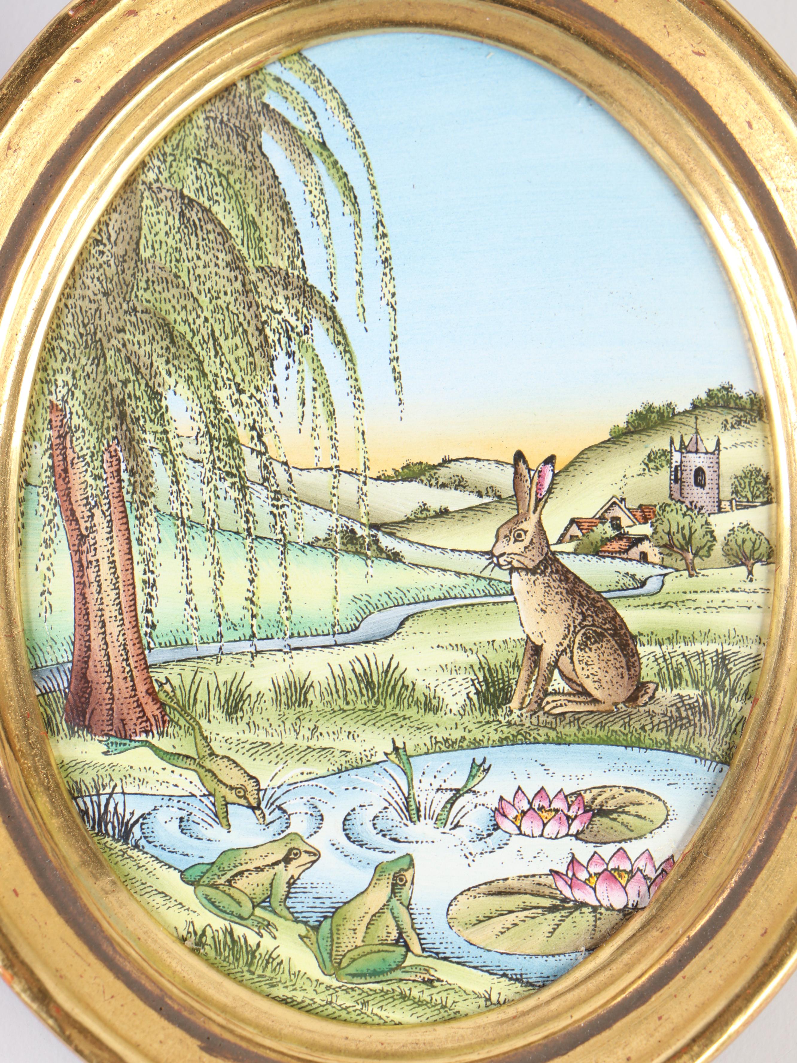 Halcyon Days Limited Edition Porcelain Plaques