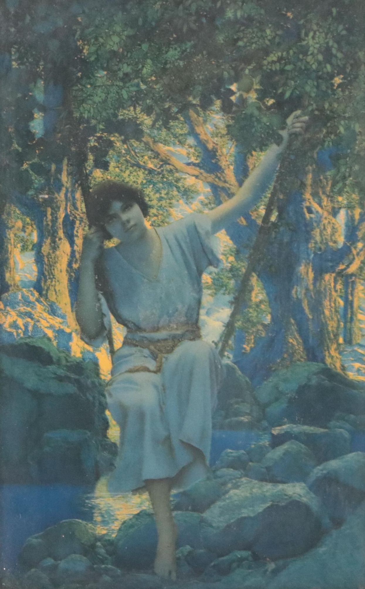 Chromolithograph Prints After Maxfield Frederick Parrish