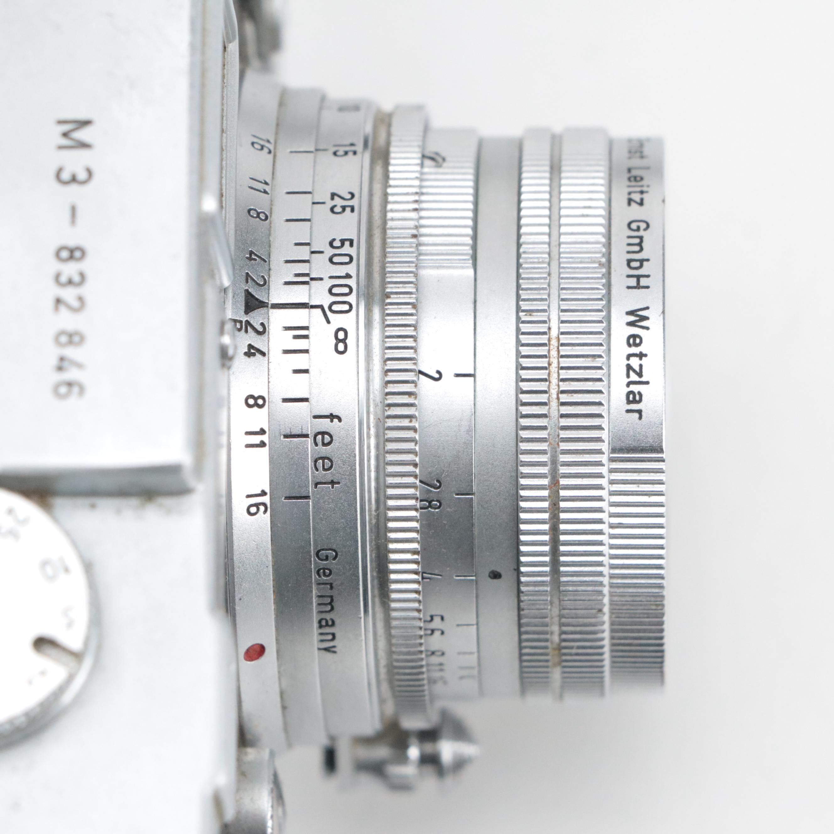 Leica M3 35mm Rangefinder Camera with Accessories, 1956