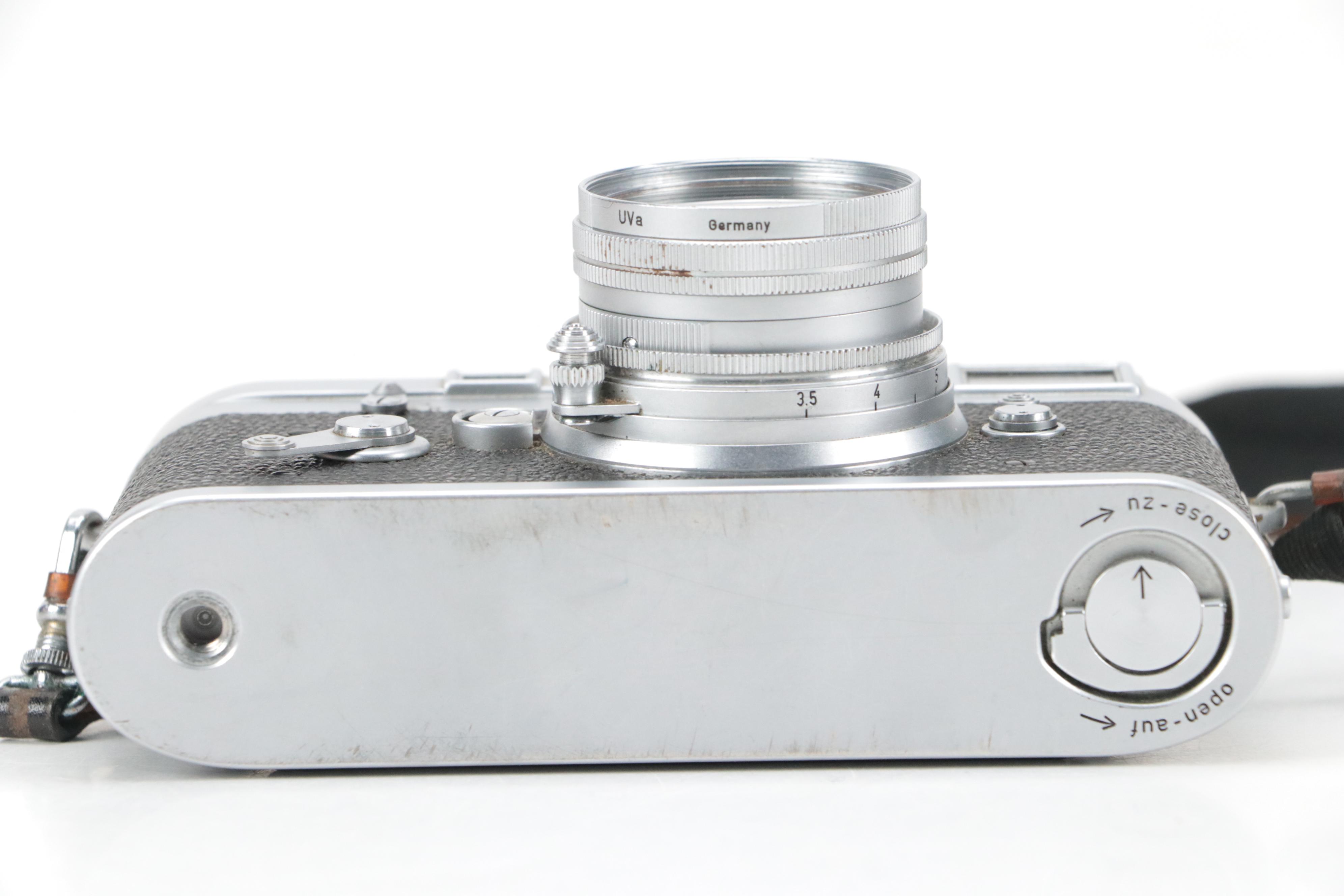 Leica M3 35mm Rangefinder Camera with Accessories, 1956