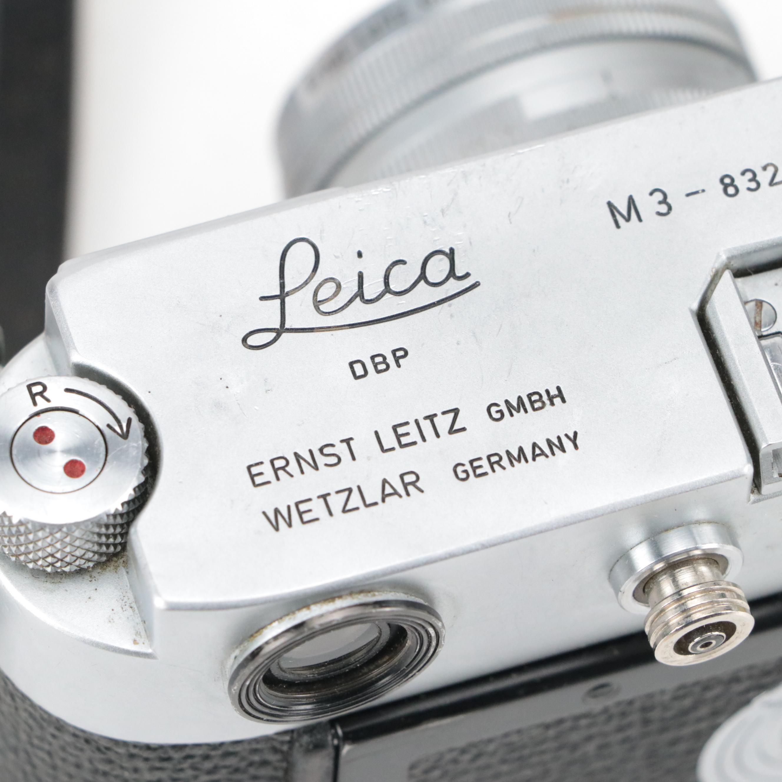 Leica M3 35mm Rangefinder Camera with Accessories, 1956