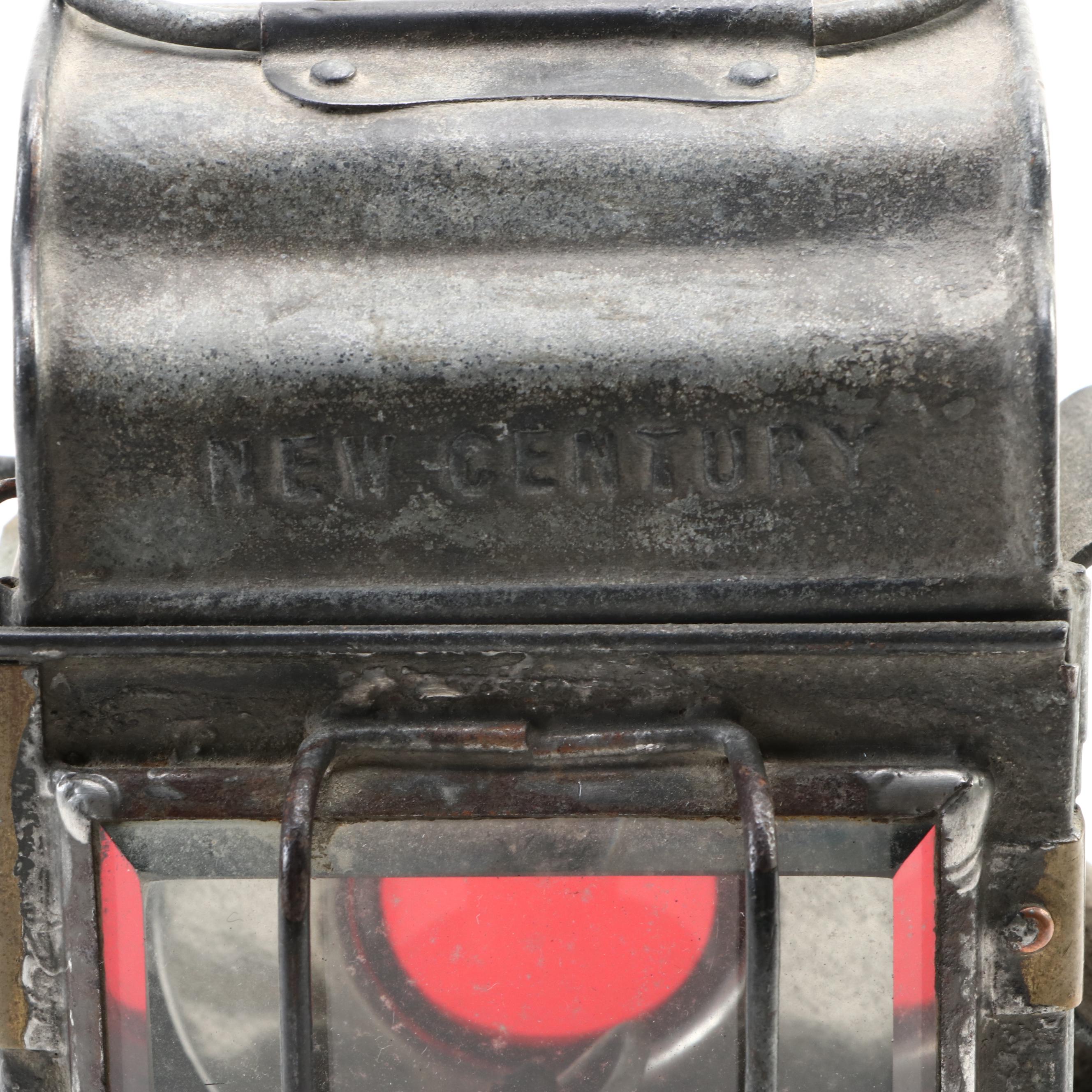 Metal Carriage Lantern with Ceramic Barton Burner