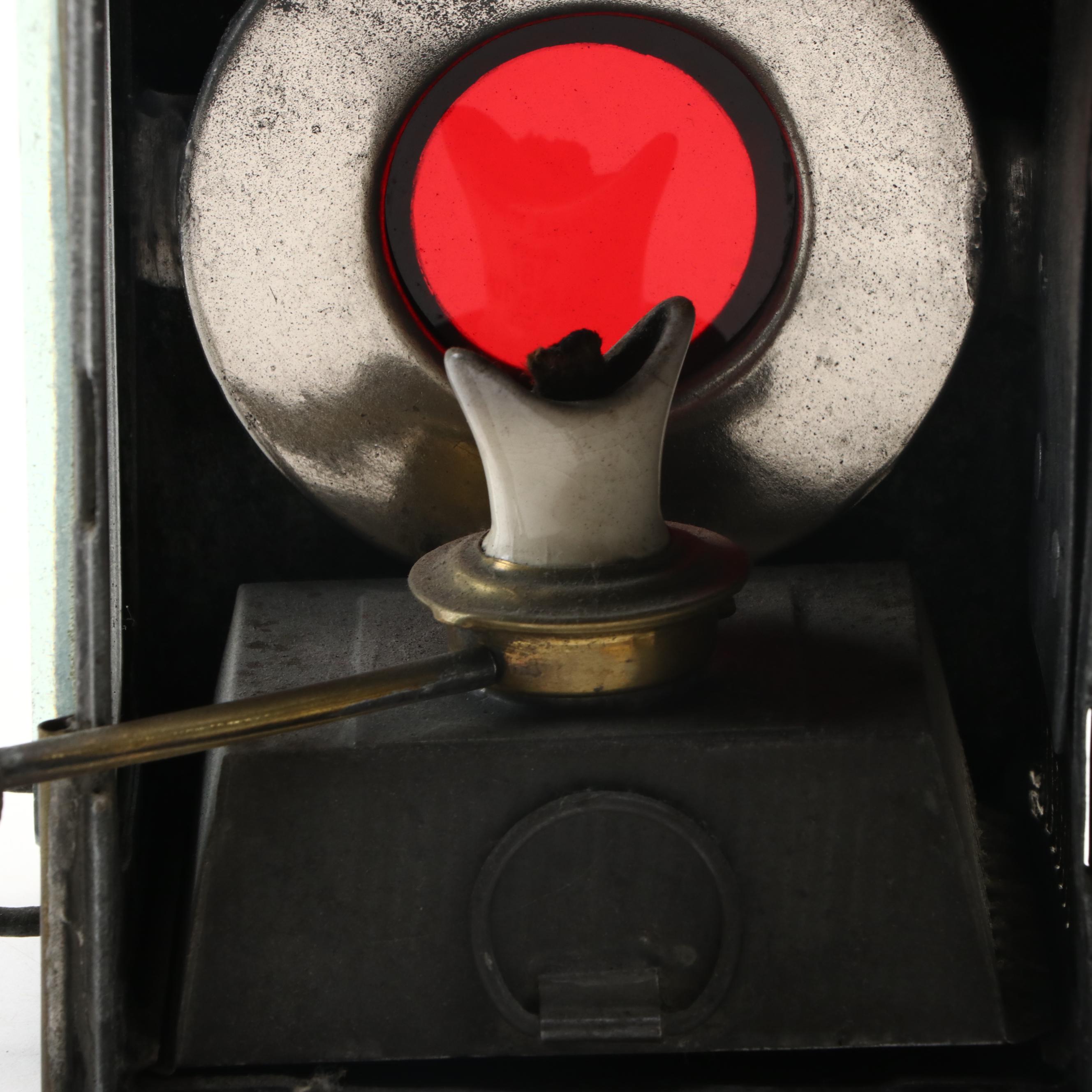 Metal Carriage Lantern with Ceramic Barton Burner