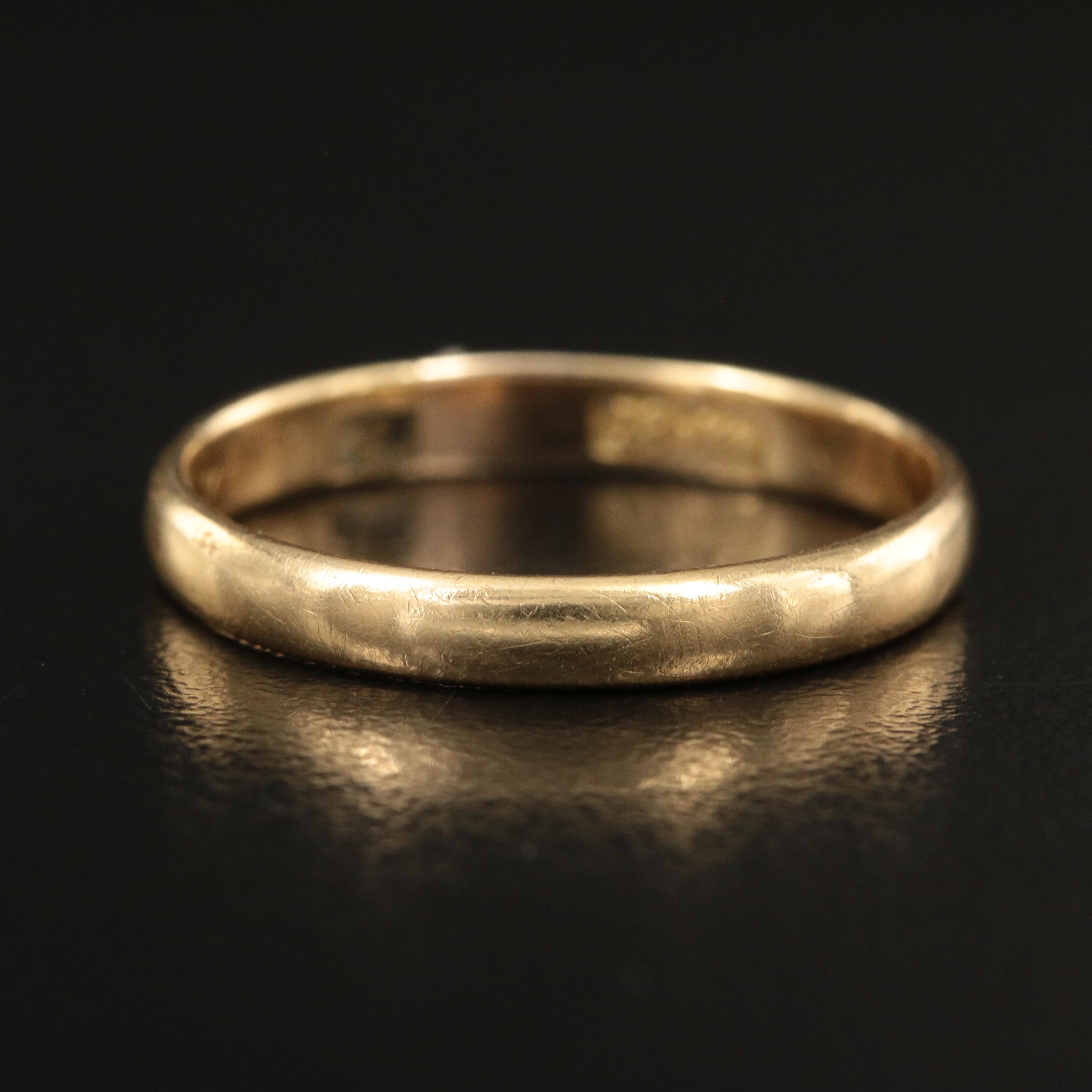 18K Gold Band