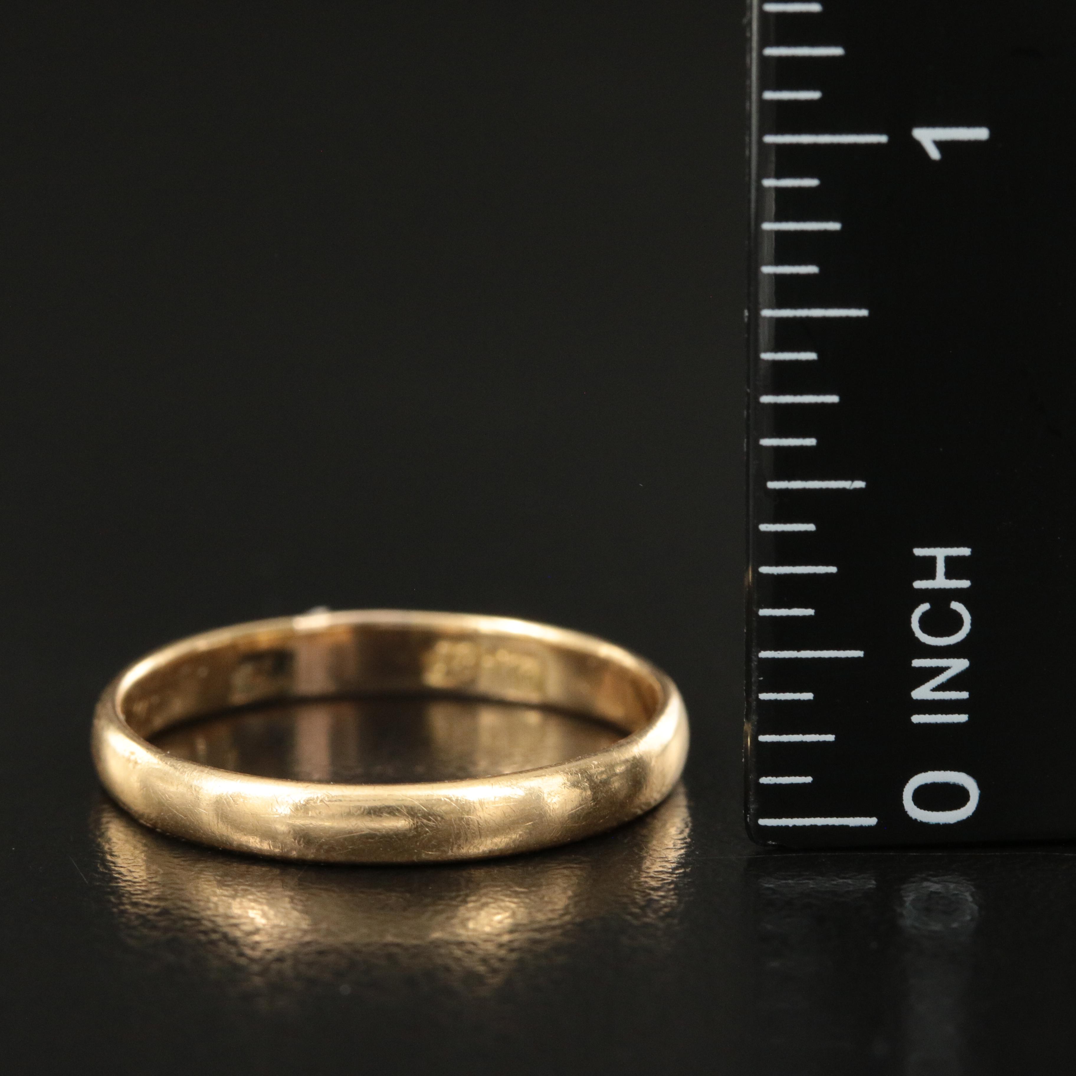 18K Gold Band
