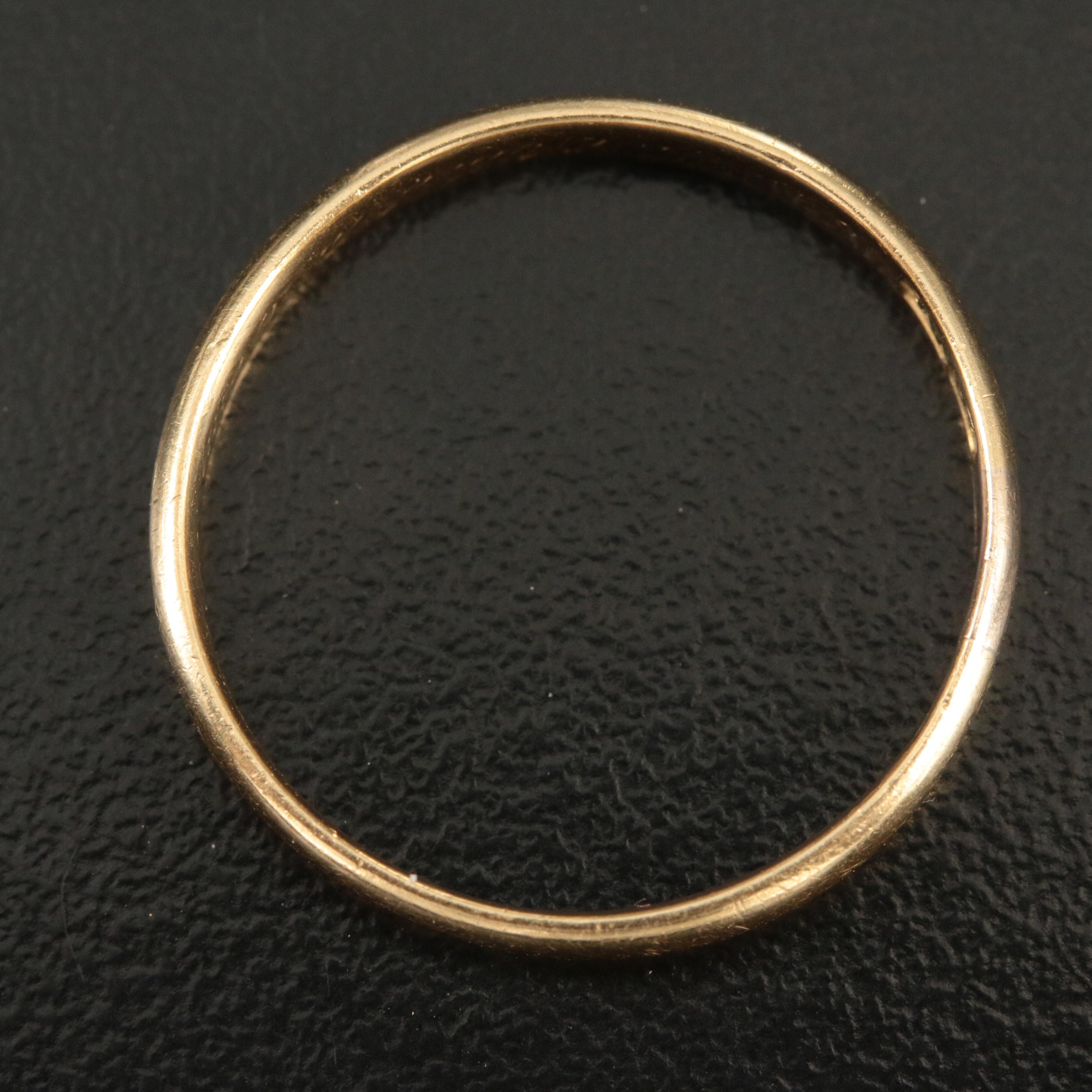 18K Gold Band