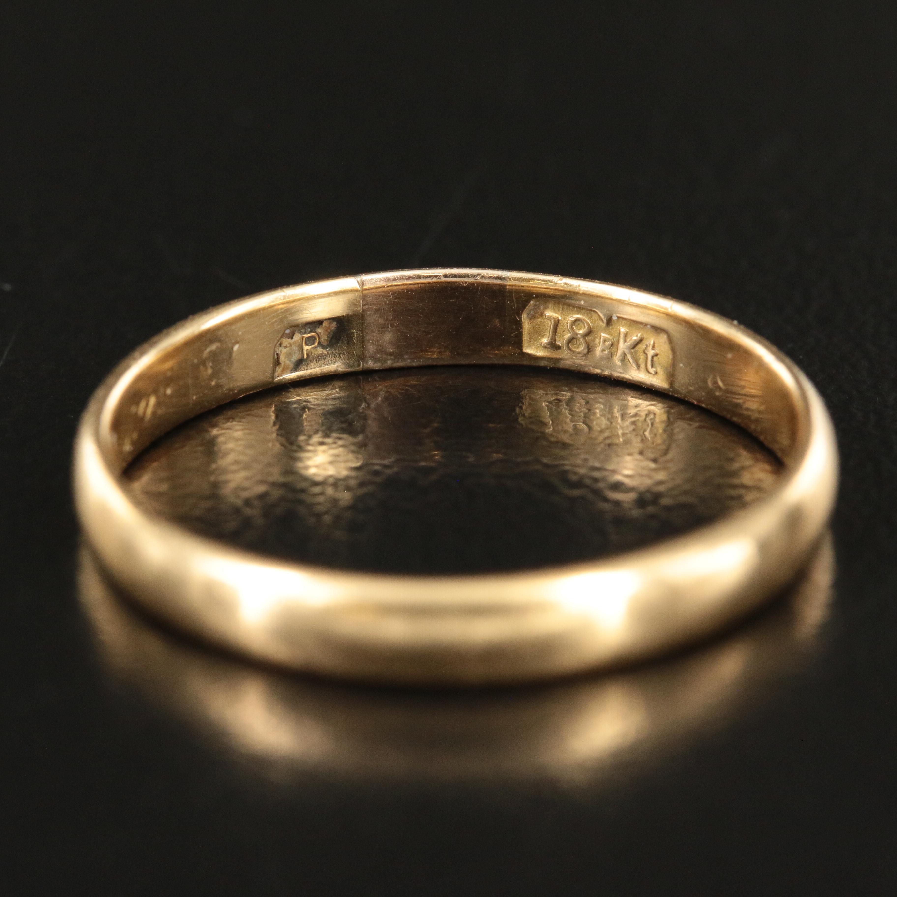 18K Gold Band