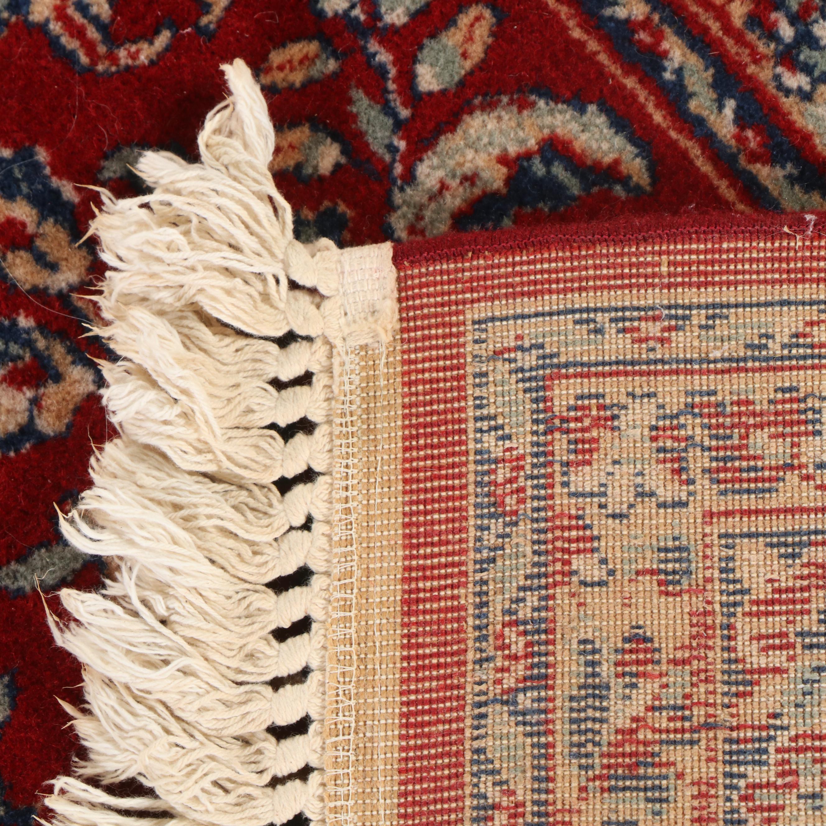 5'5 x 8'9 Machine Made Karastan Kara Mar Red Sarouk Area Rug EBTH