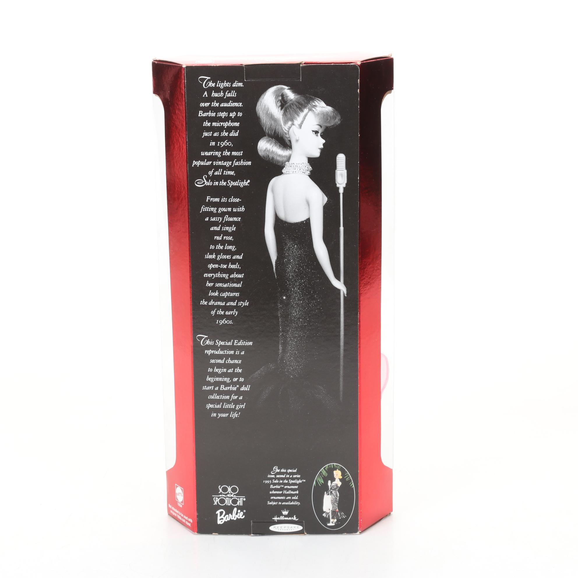 Reproduction Collector's Editions Barbies in Boxes With Accessories, 1990s