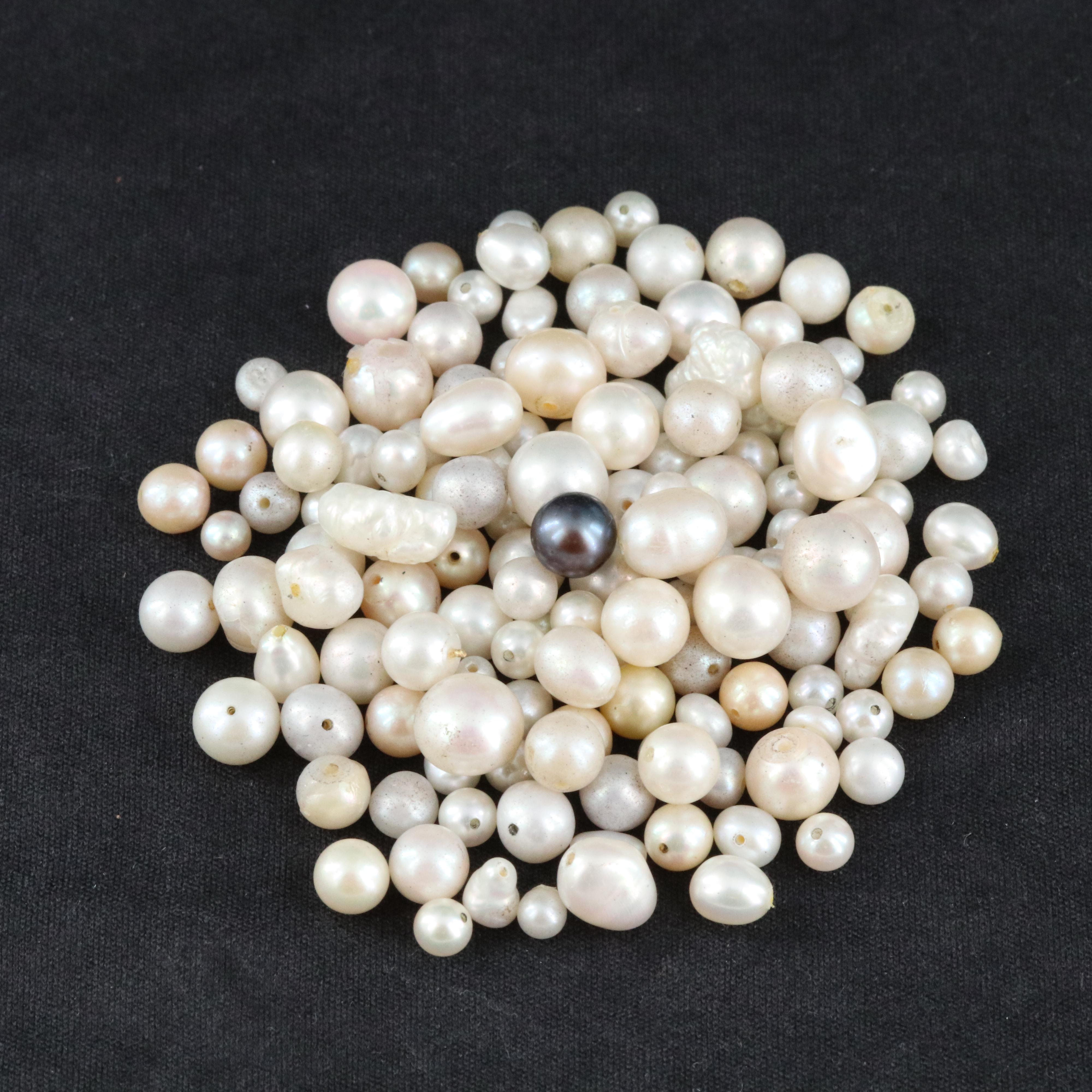 Loose Pearl and Imitation Pearls