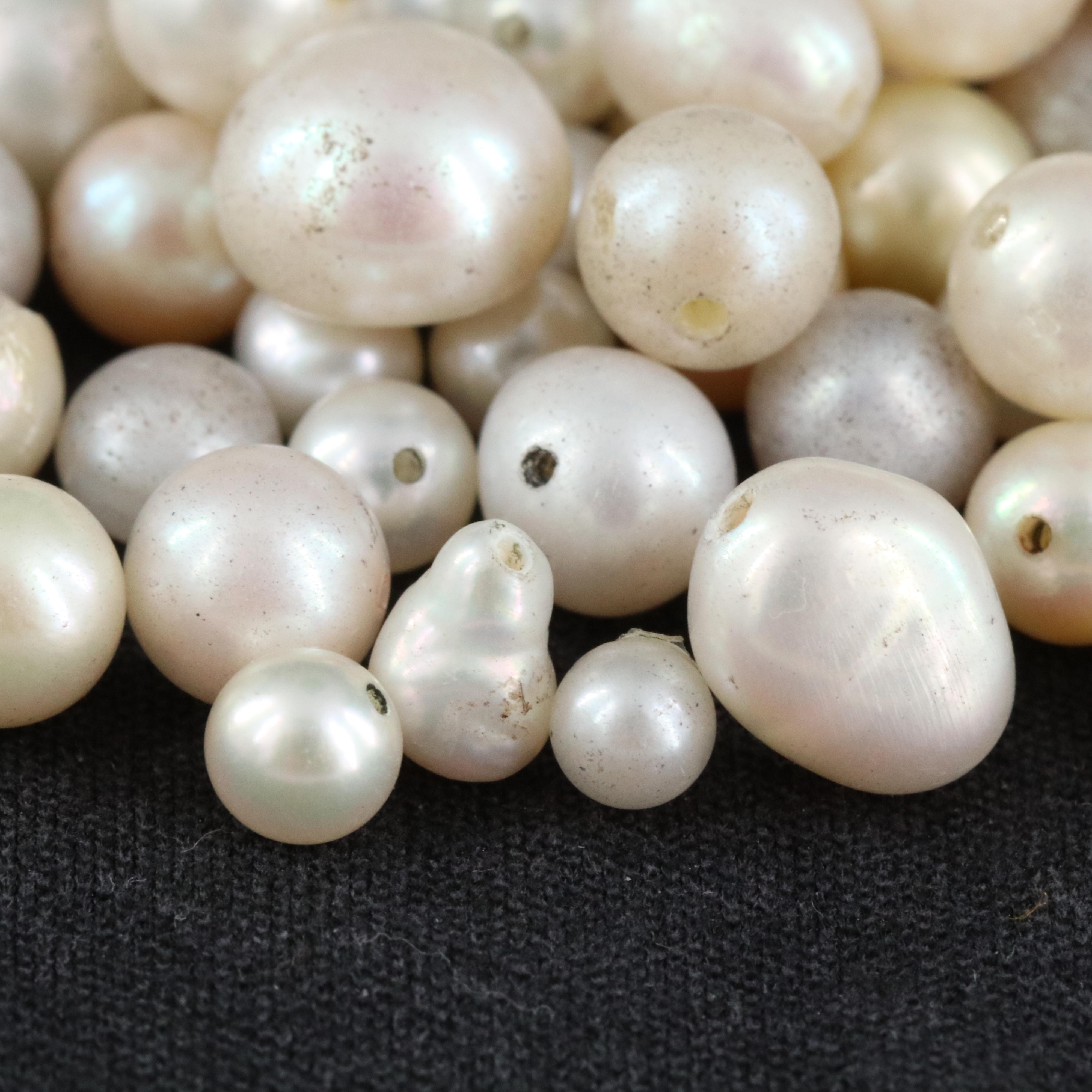 Loose Pearl and Imitation Pearls