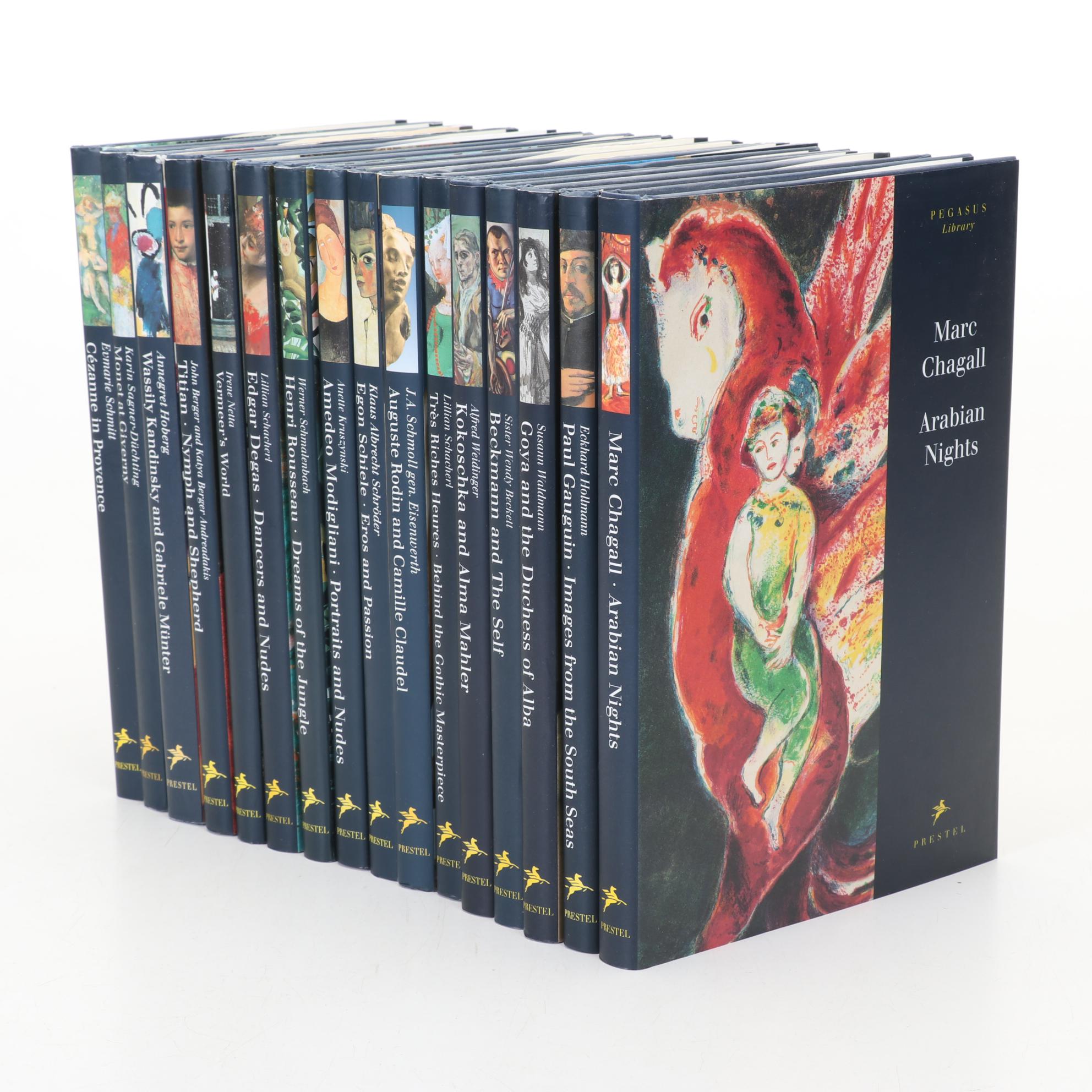 Prestel Pegasus Library Art Book Collection