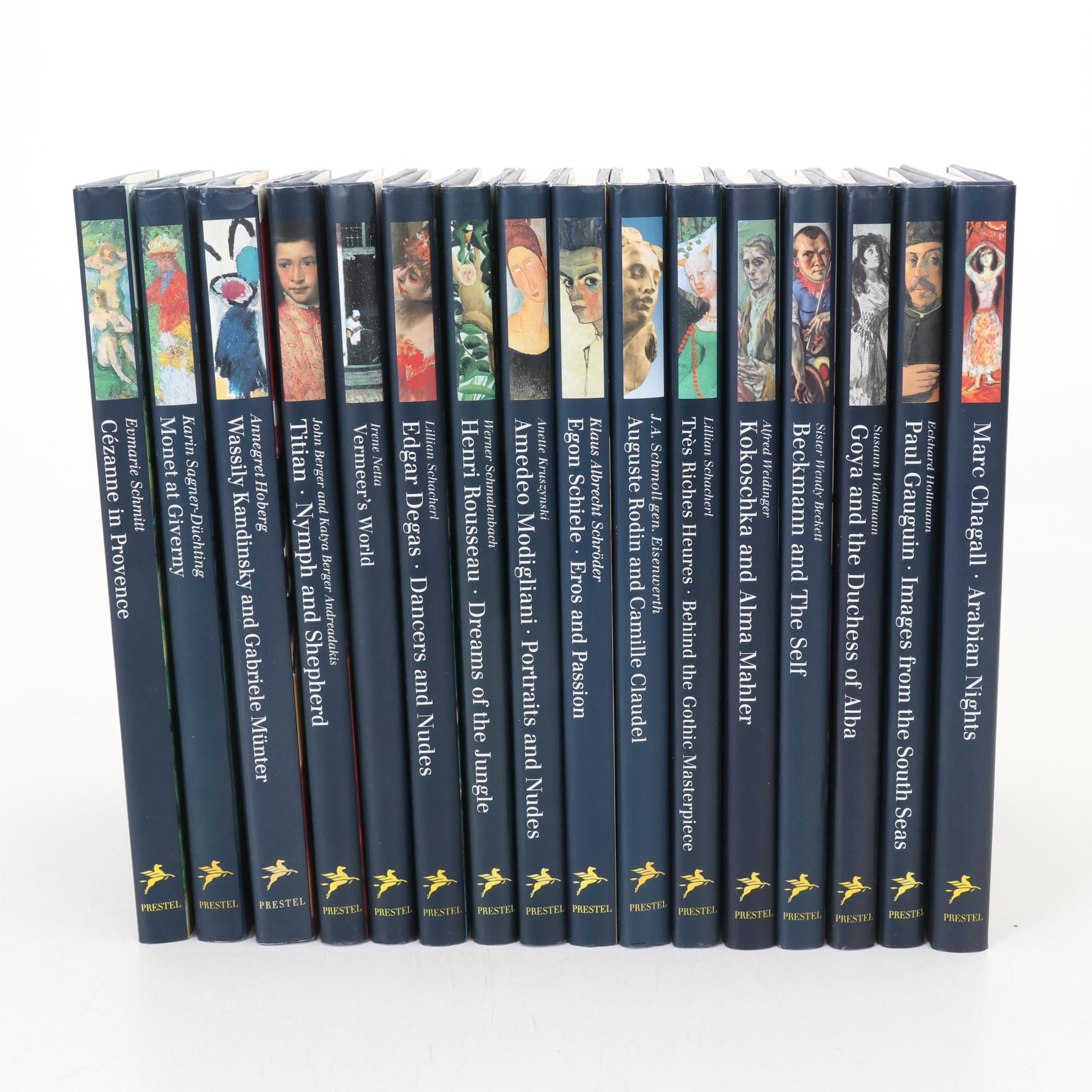 Prestel Pegasus Library Art Book Collection