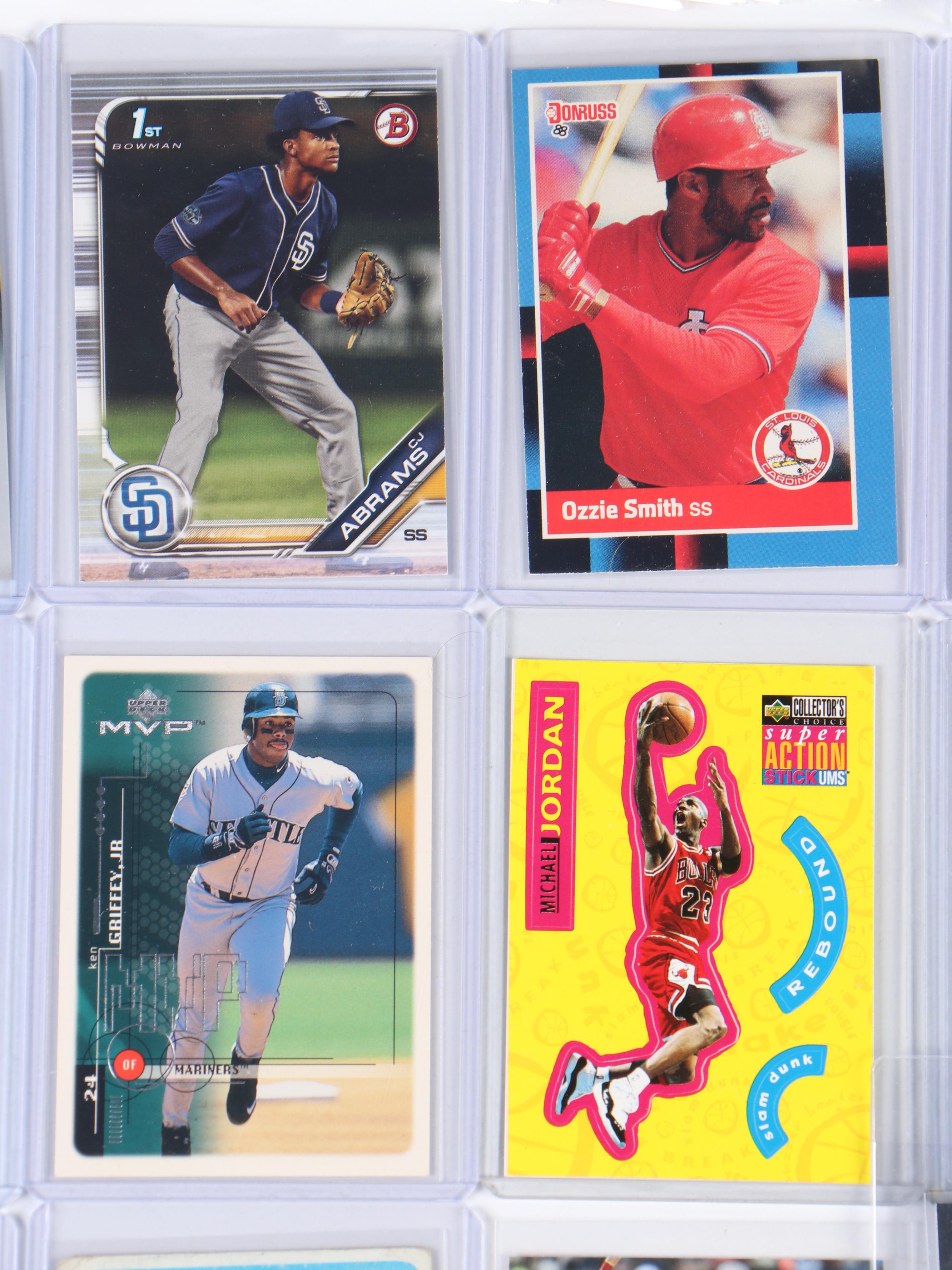 Topps with Other Sports Cards with Mike Trout, Xander Bogaerts, and Juan Soto