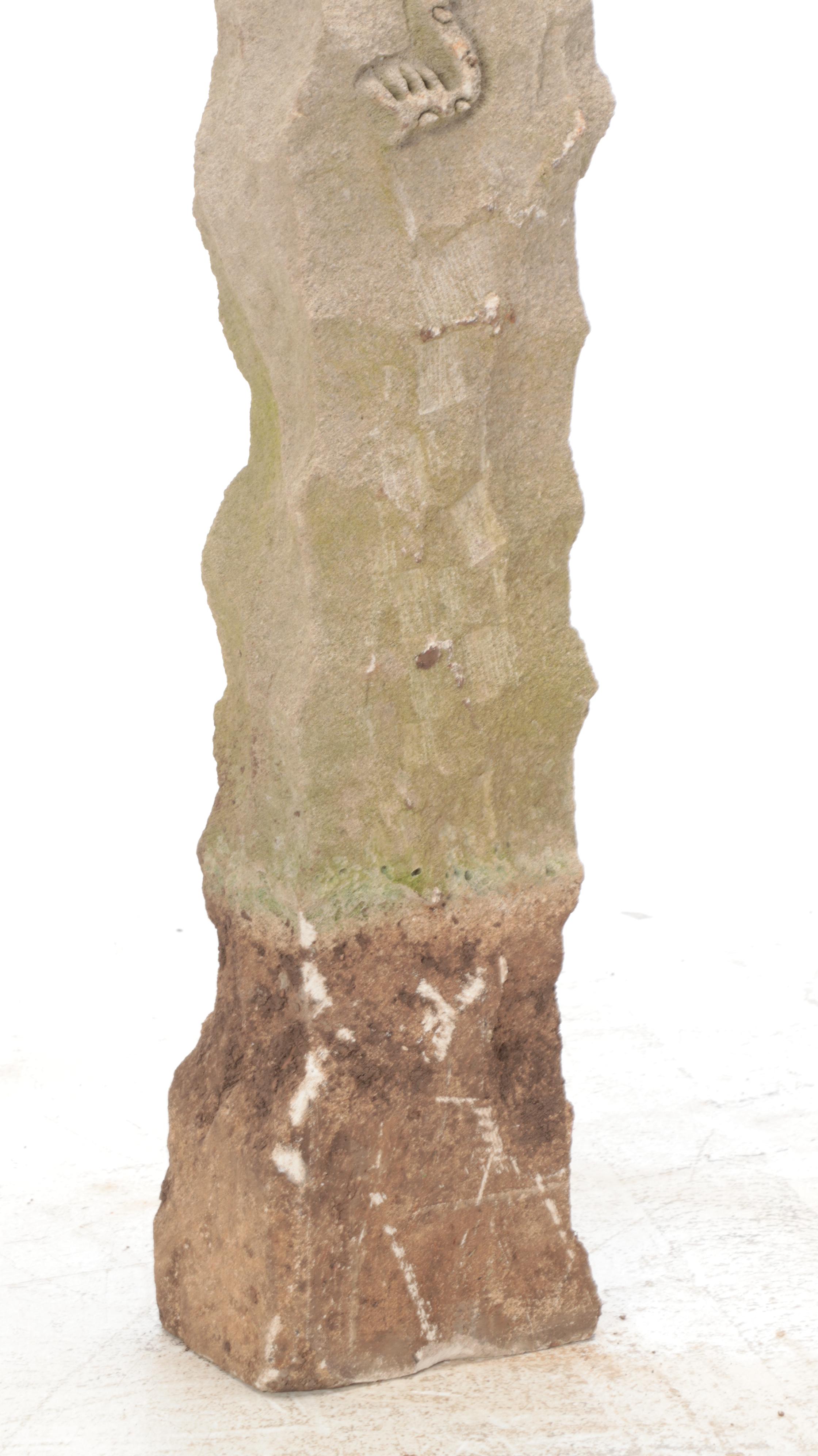 Sculptural Concrete Bird Bath