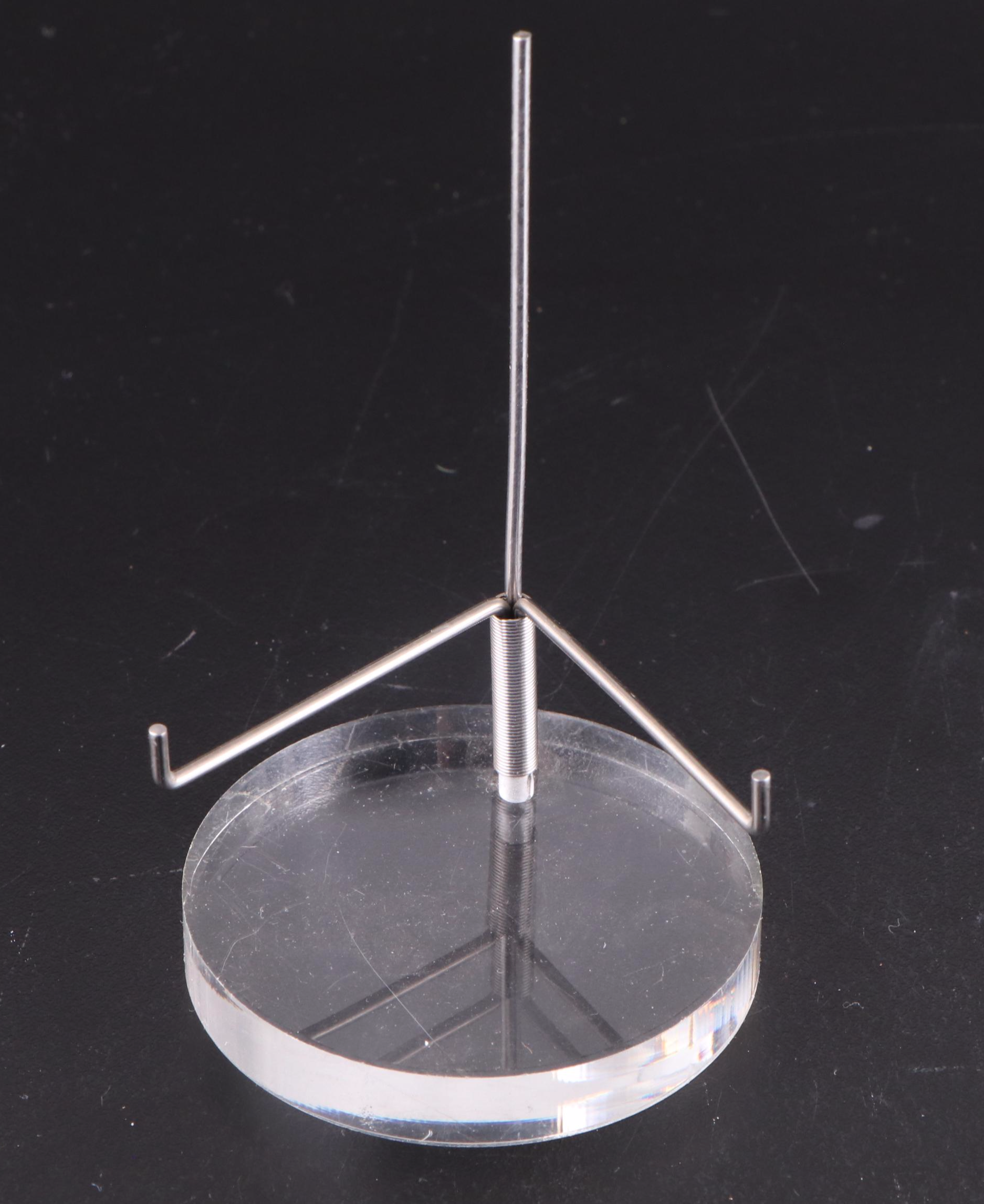 Orrefors Crystal Triangular Bowl or Centerpiece