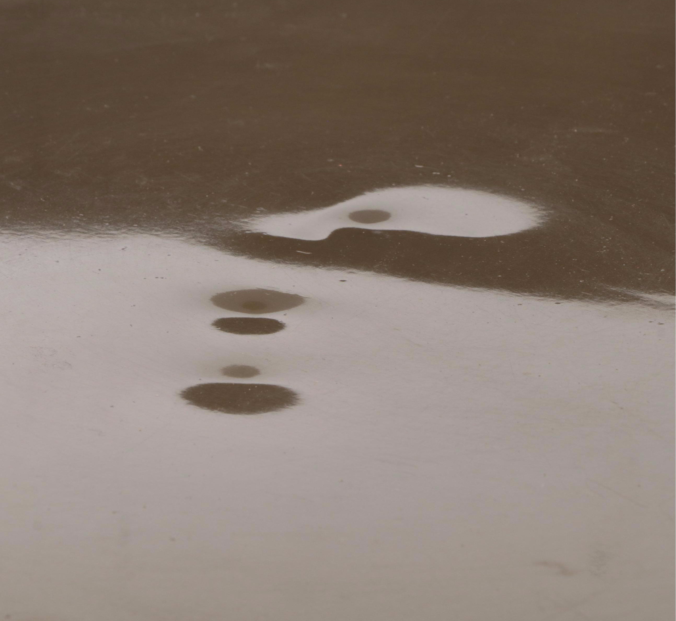 Modernist Style Gilt Metal Pub Table