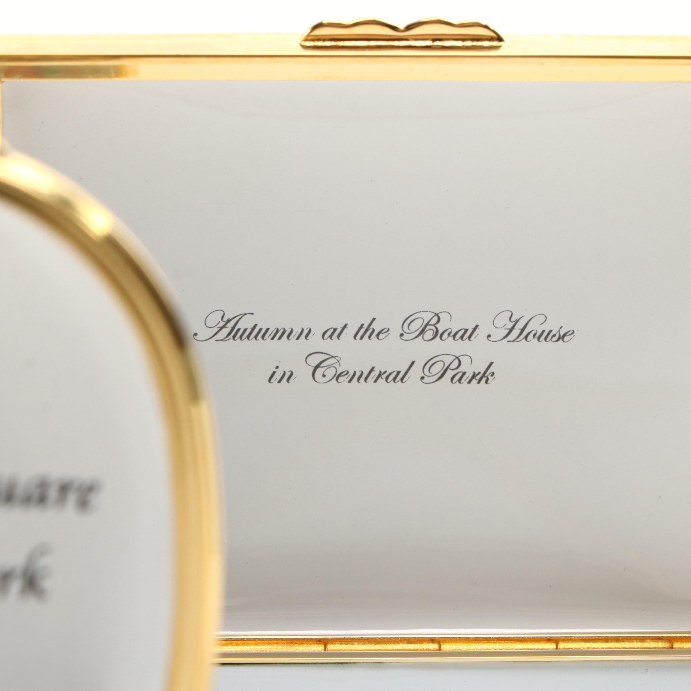 Halcyon Days Limited Edition "Empire State Building" and More Enameled Boxes