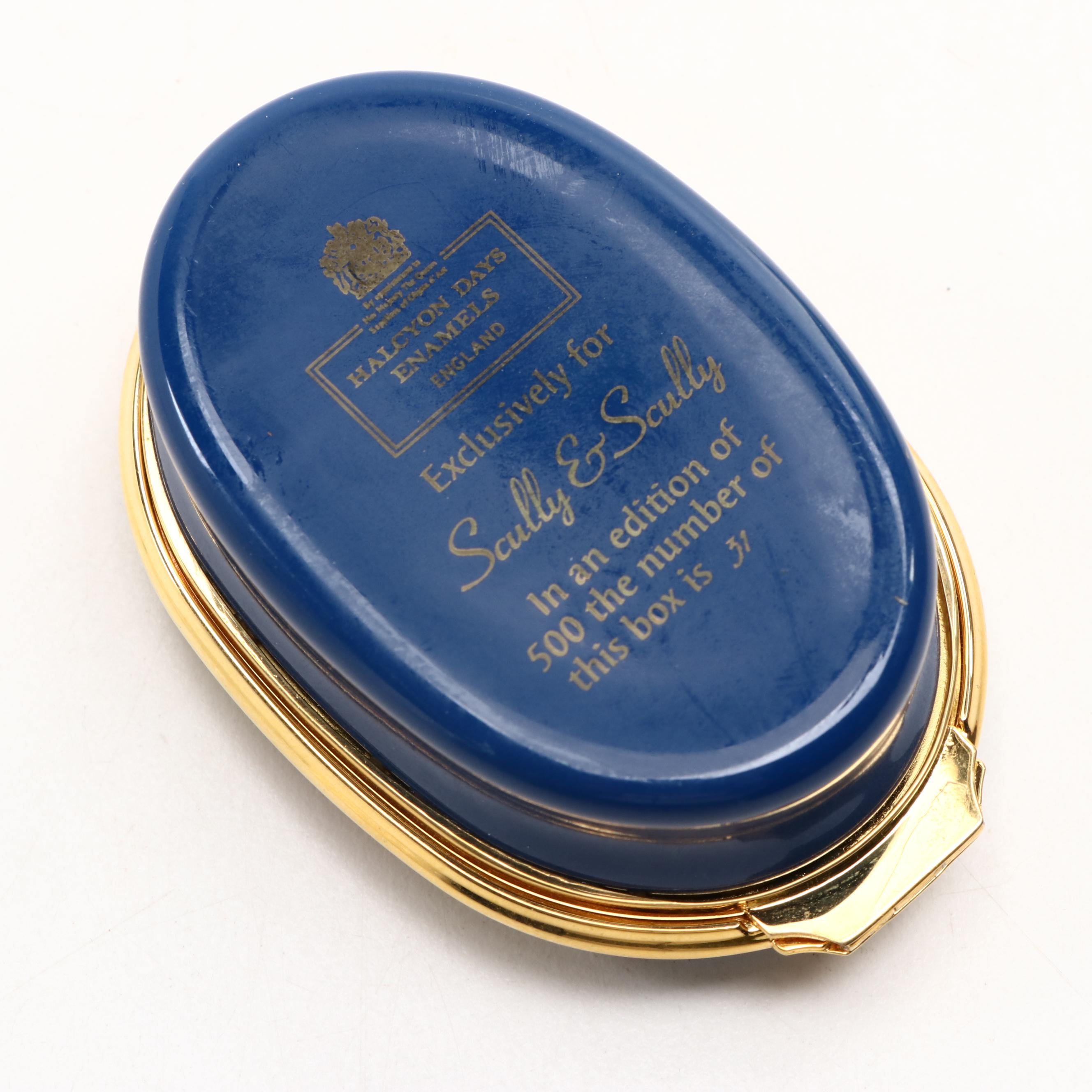 Halcyon Days Limited Edition "Empire State Building" and More Enameled Boxes