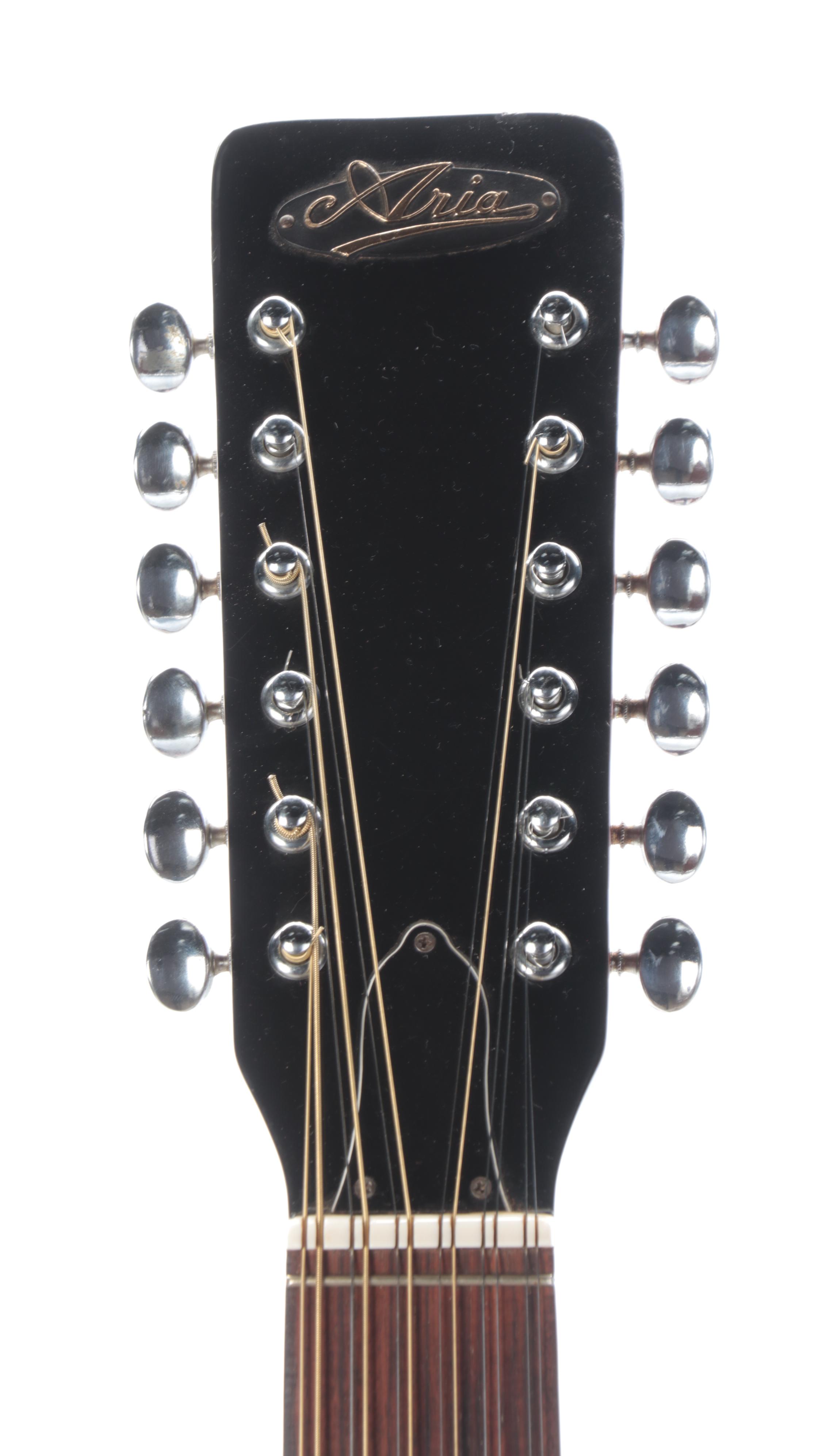 Aria 12 String Right-Handed Acoustic Guitar