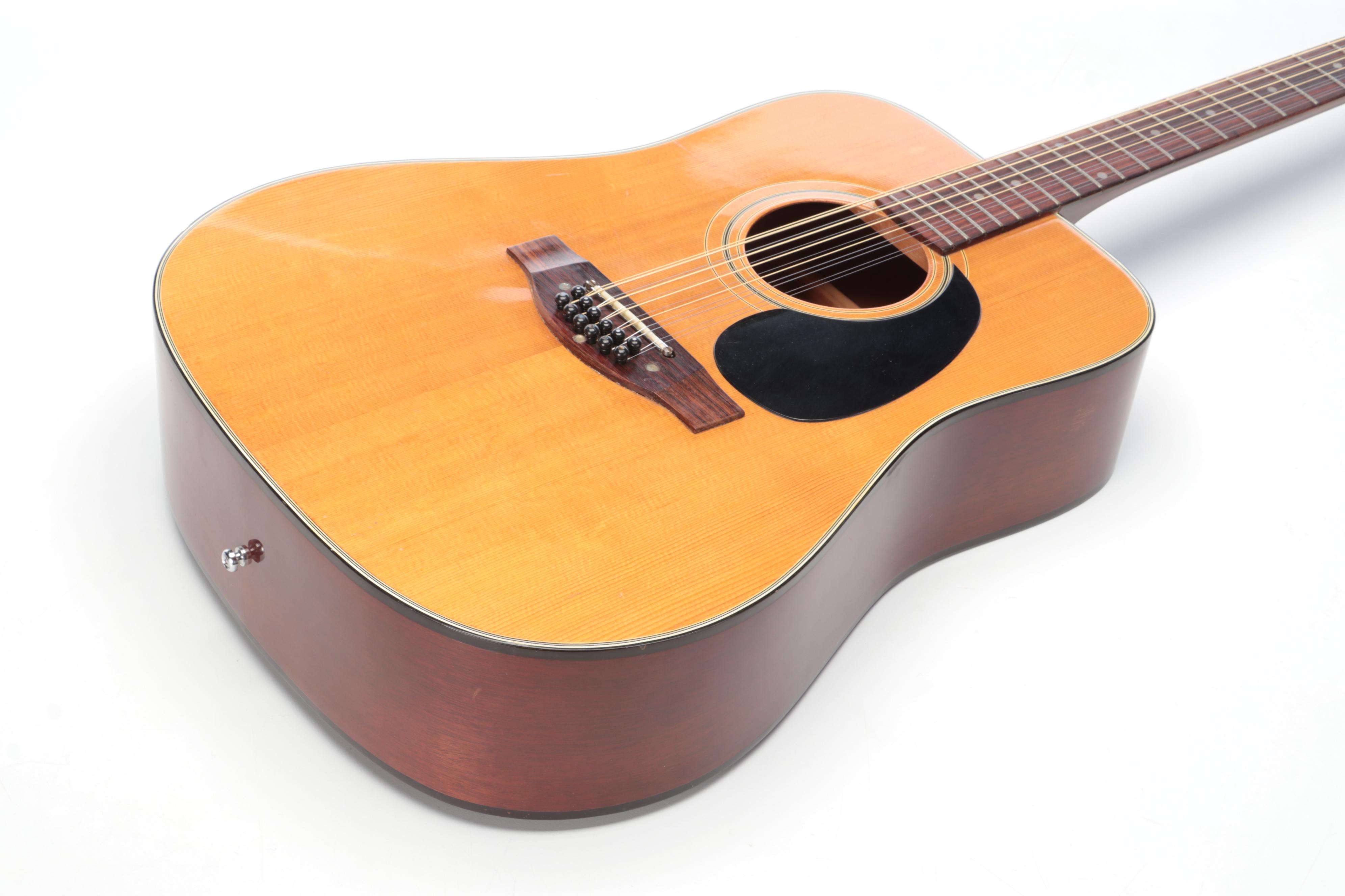 Aria 12 String Right-Handed Acoustic Guitar