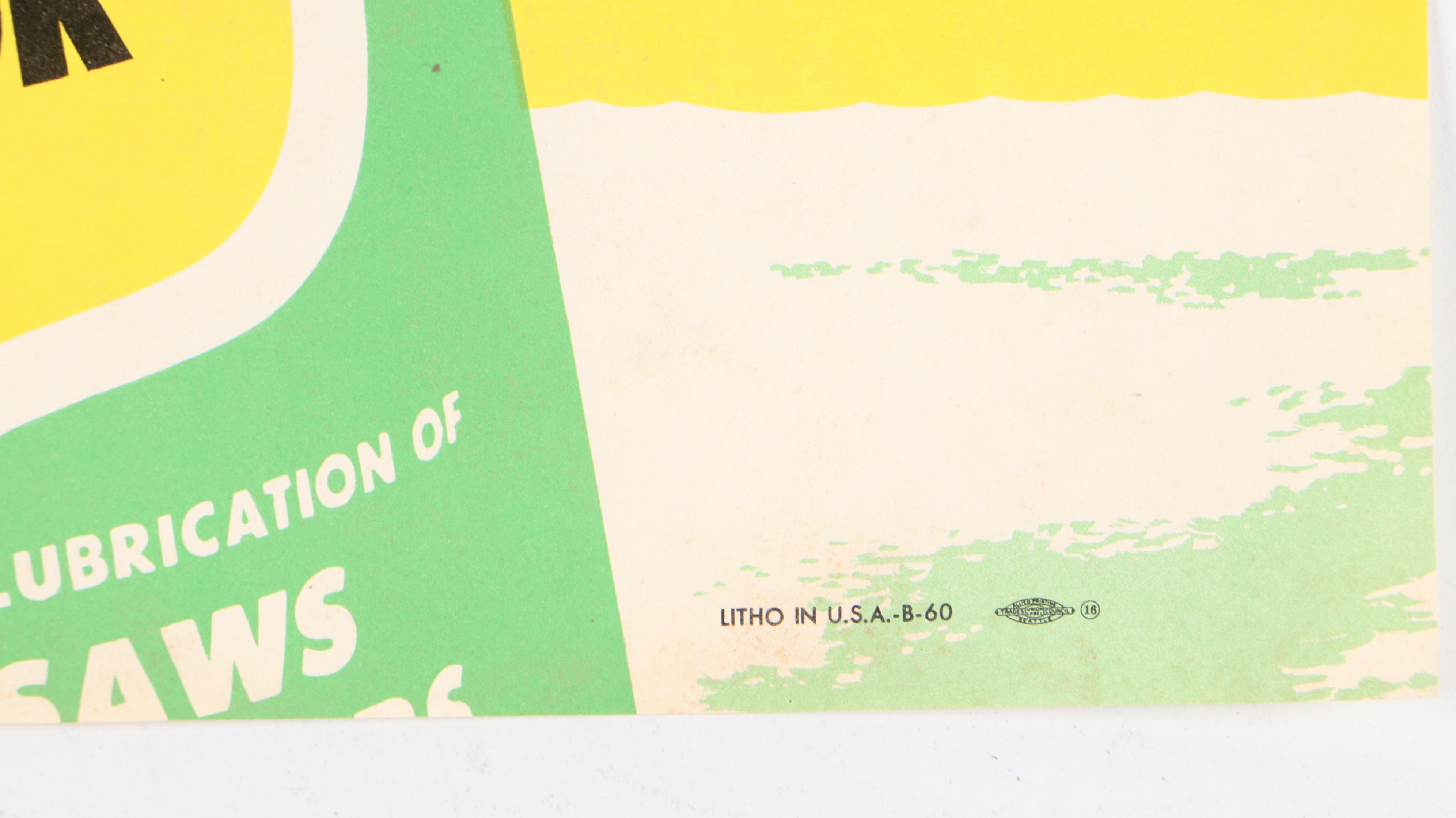 Bardahl Formula 2 and Special Duty Motor Oil Advertising Posters, Mid-20th C.