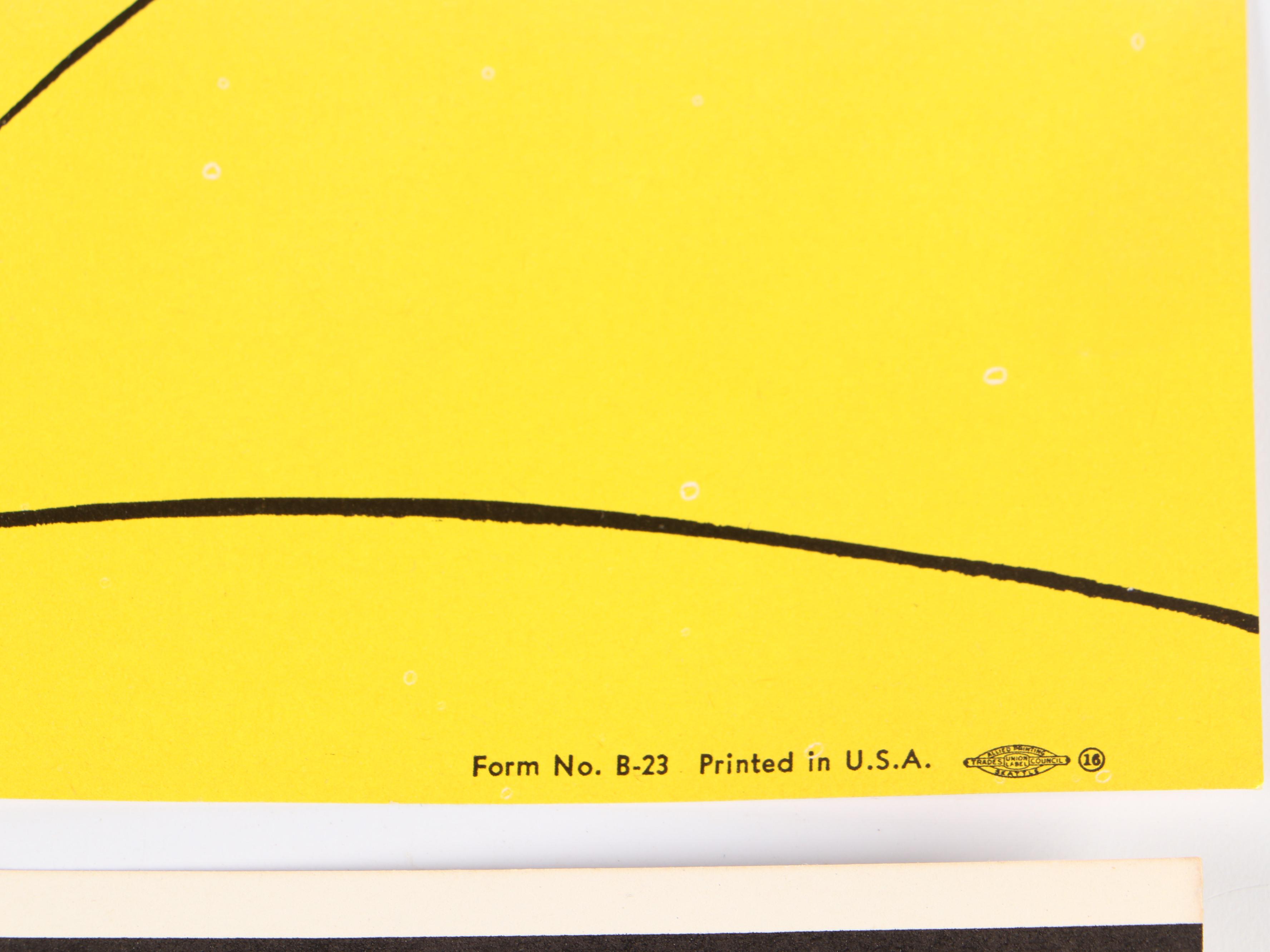 Bardahl Formula 2 and Special Duty Motor Oil Advertising Posters, Mid-20th C.