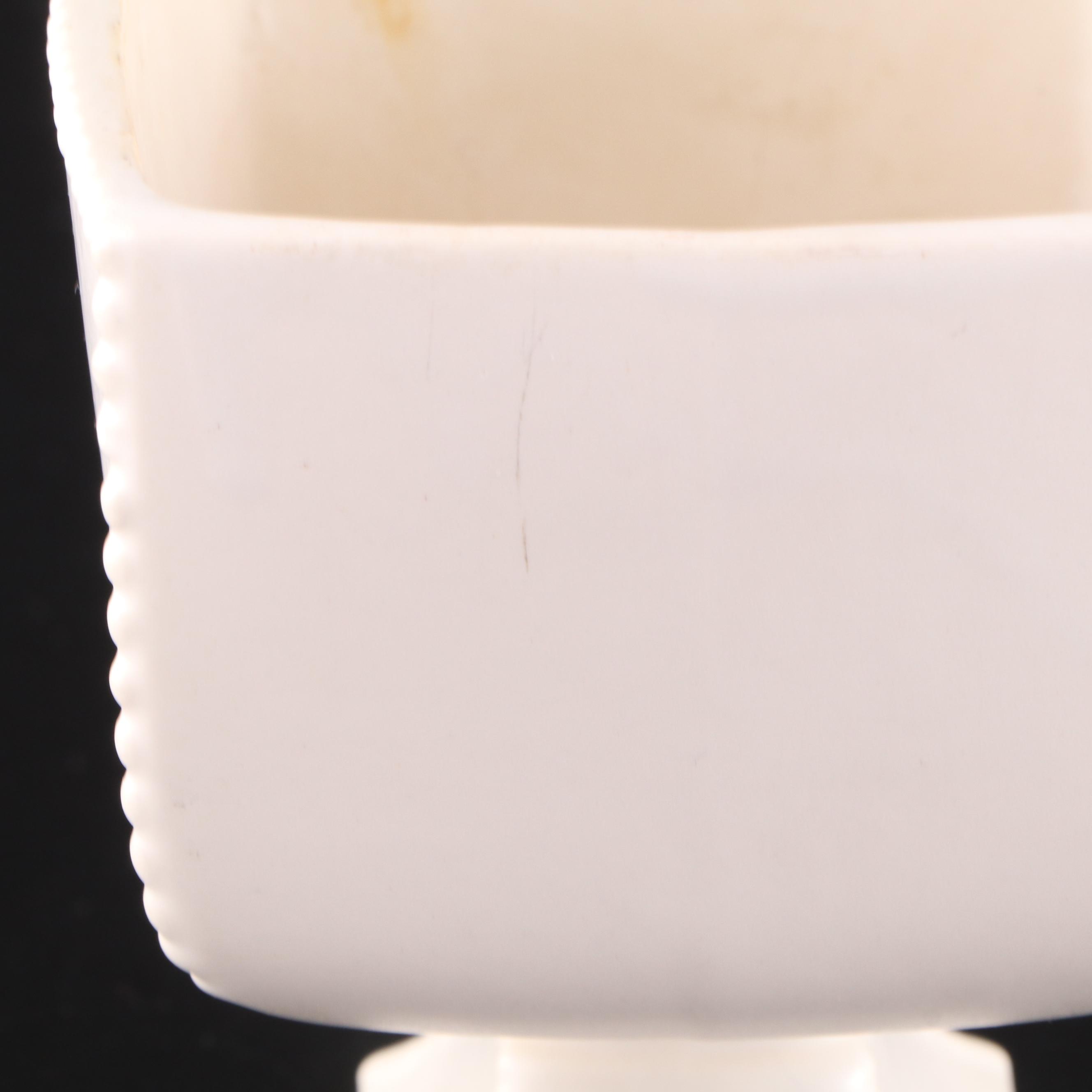 McCoy Pottery Grape Motif Ceramic Planter, Square Planter, and Vases