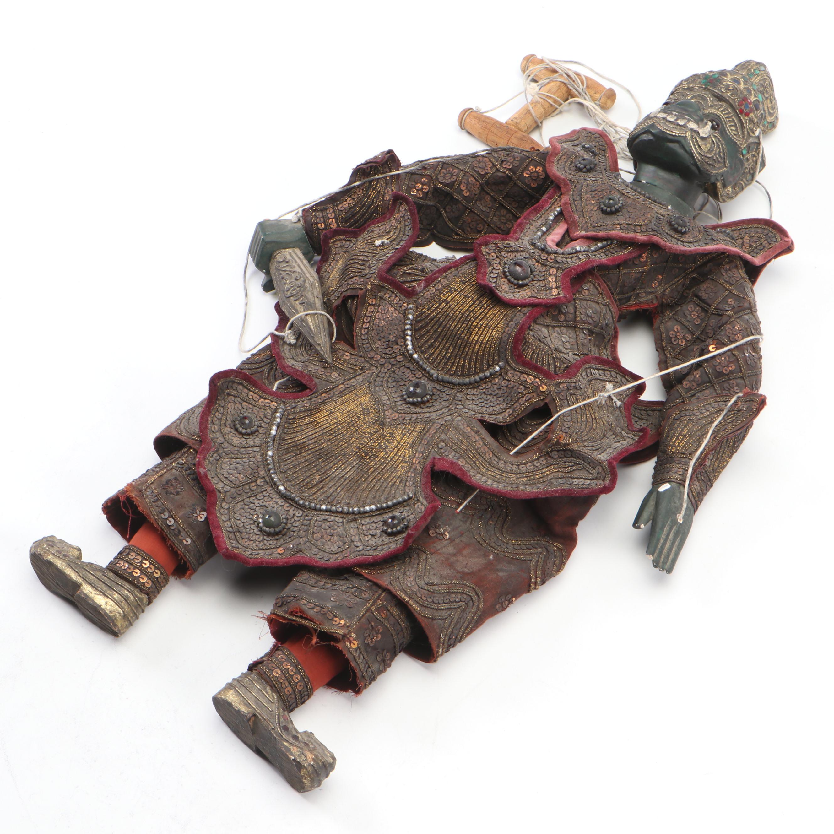 Burmese Demon King Marionette