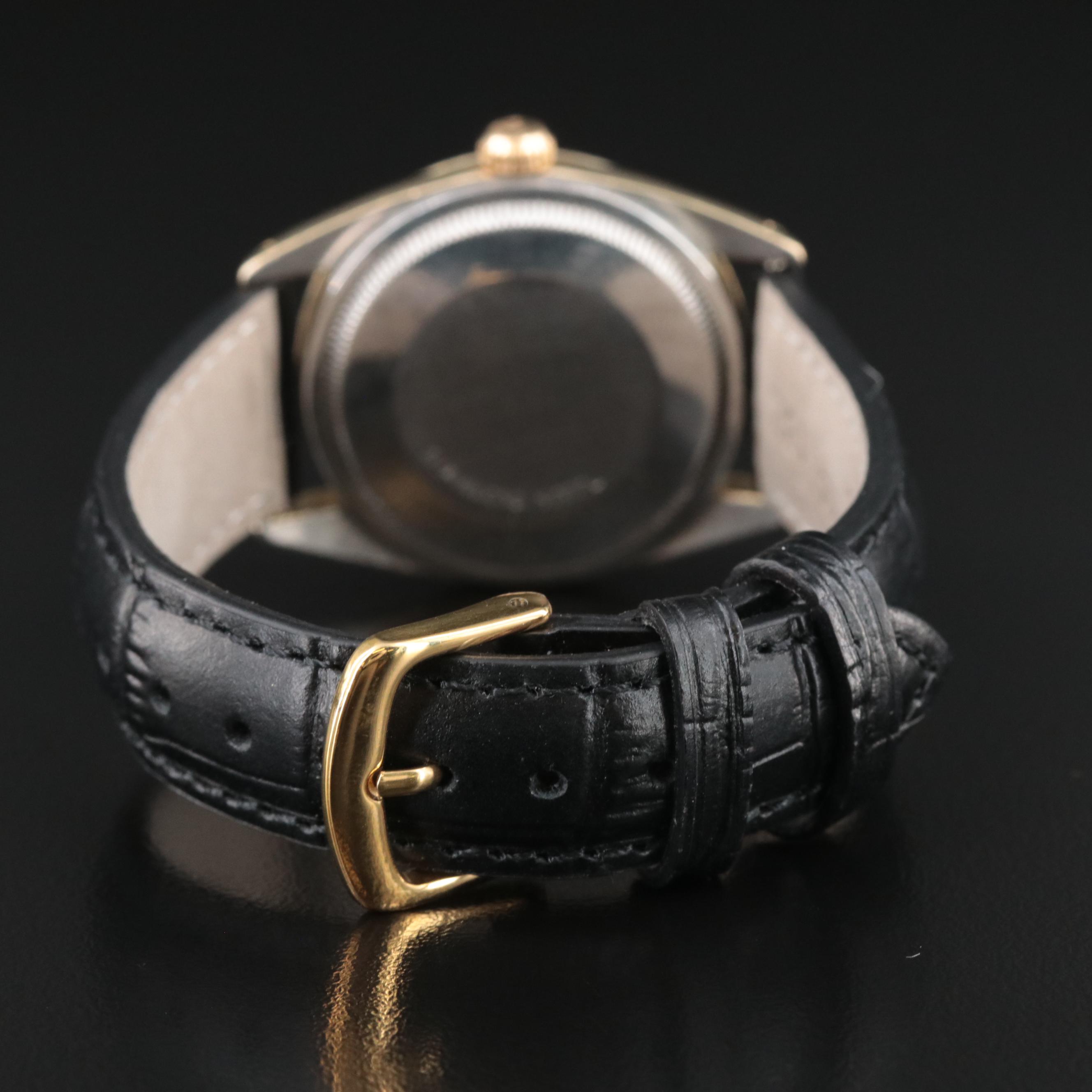 1979 Rolex Oyster Perpetual Gold Shell Date Watch