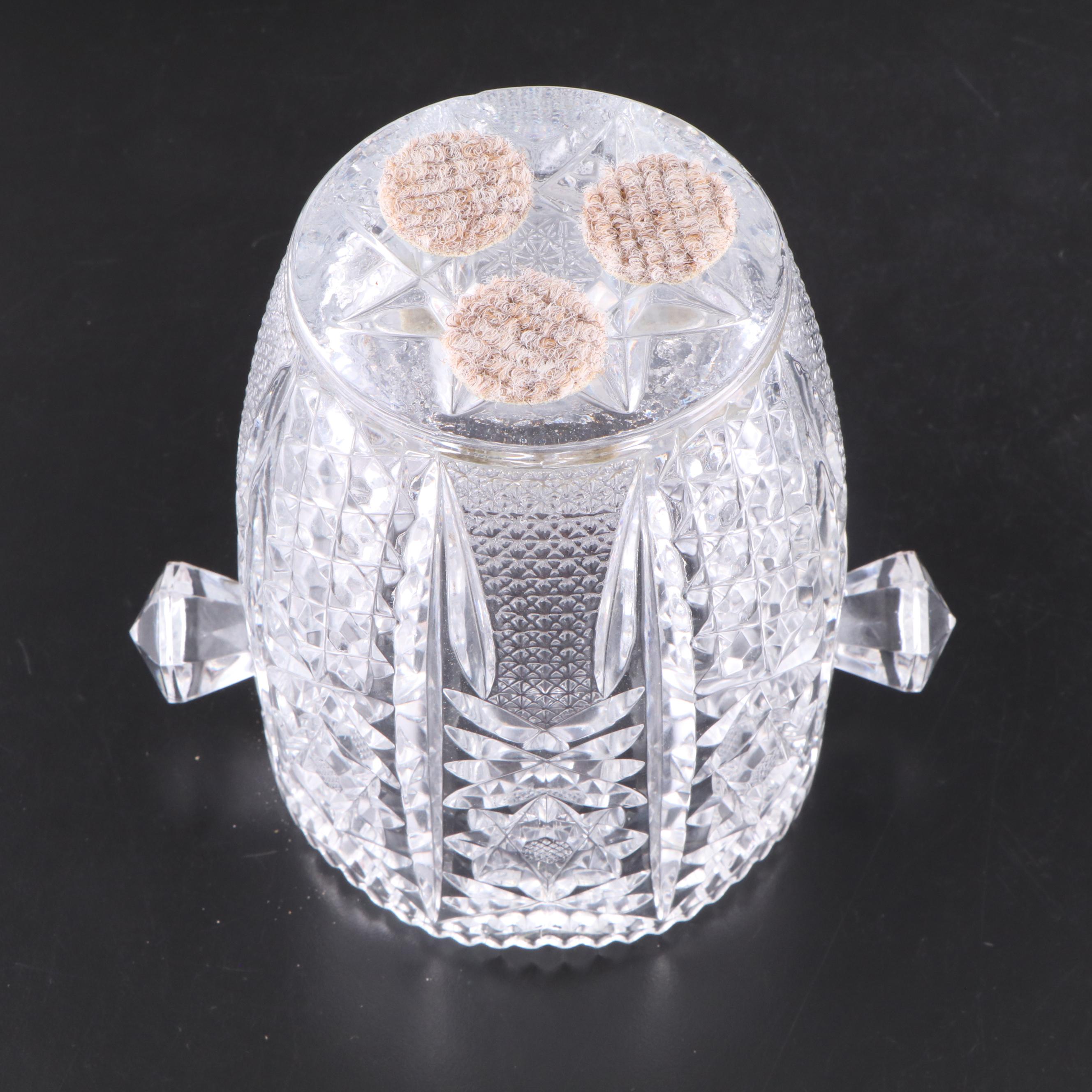 Orrefors Glass Decanter with Cut Crystal Decanter and More Bar Tools