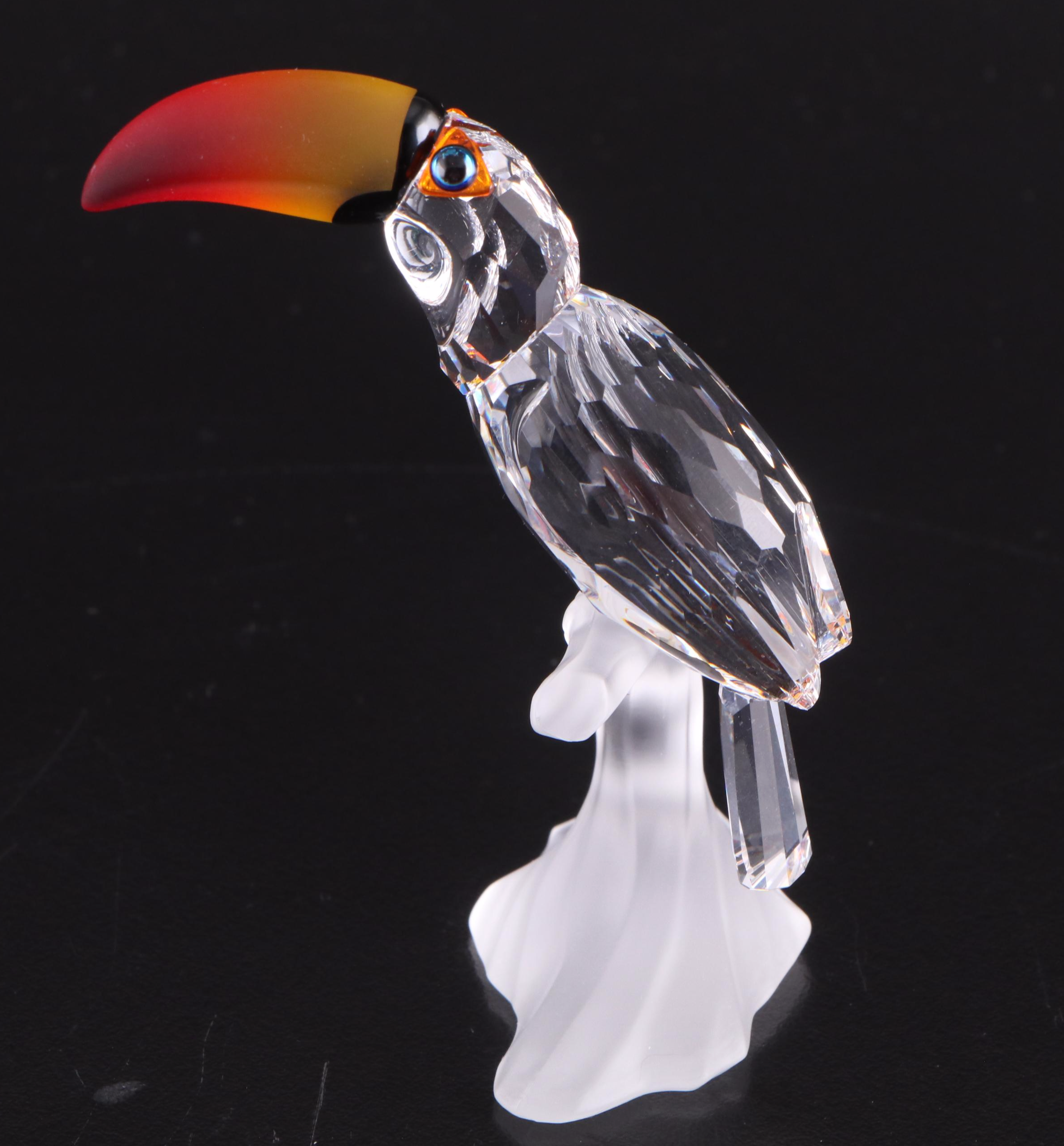 Swarovski "Siamese Fighting Fish" Crystal Fish Figurine with More Figurines