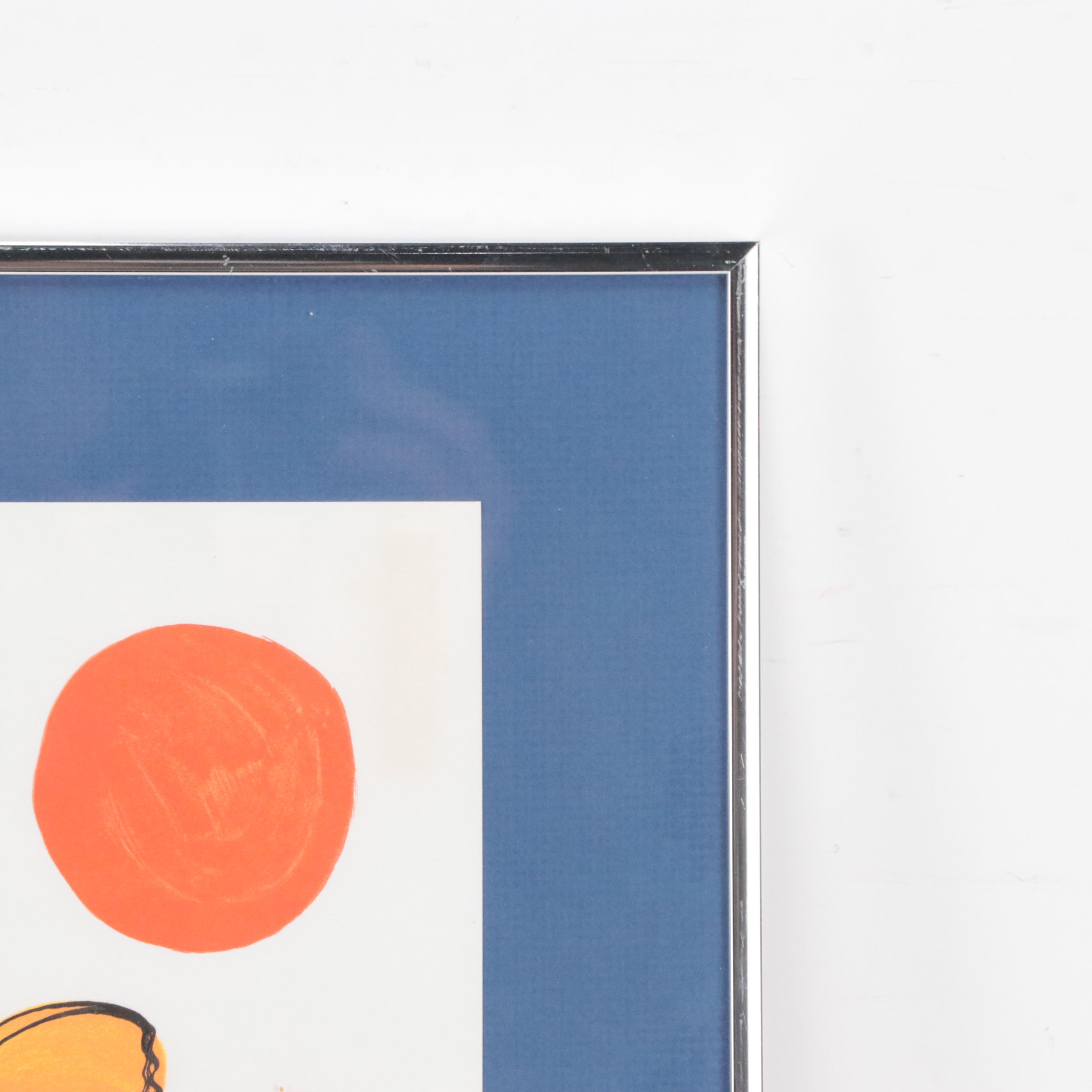 Alexander Calder Lithograph "Spring Carnival," 1969