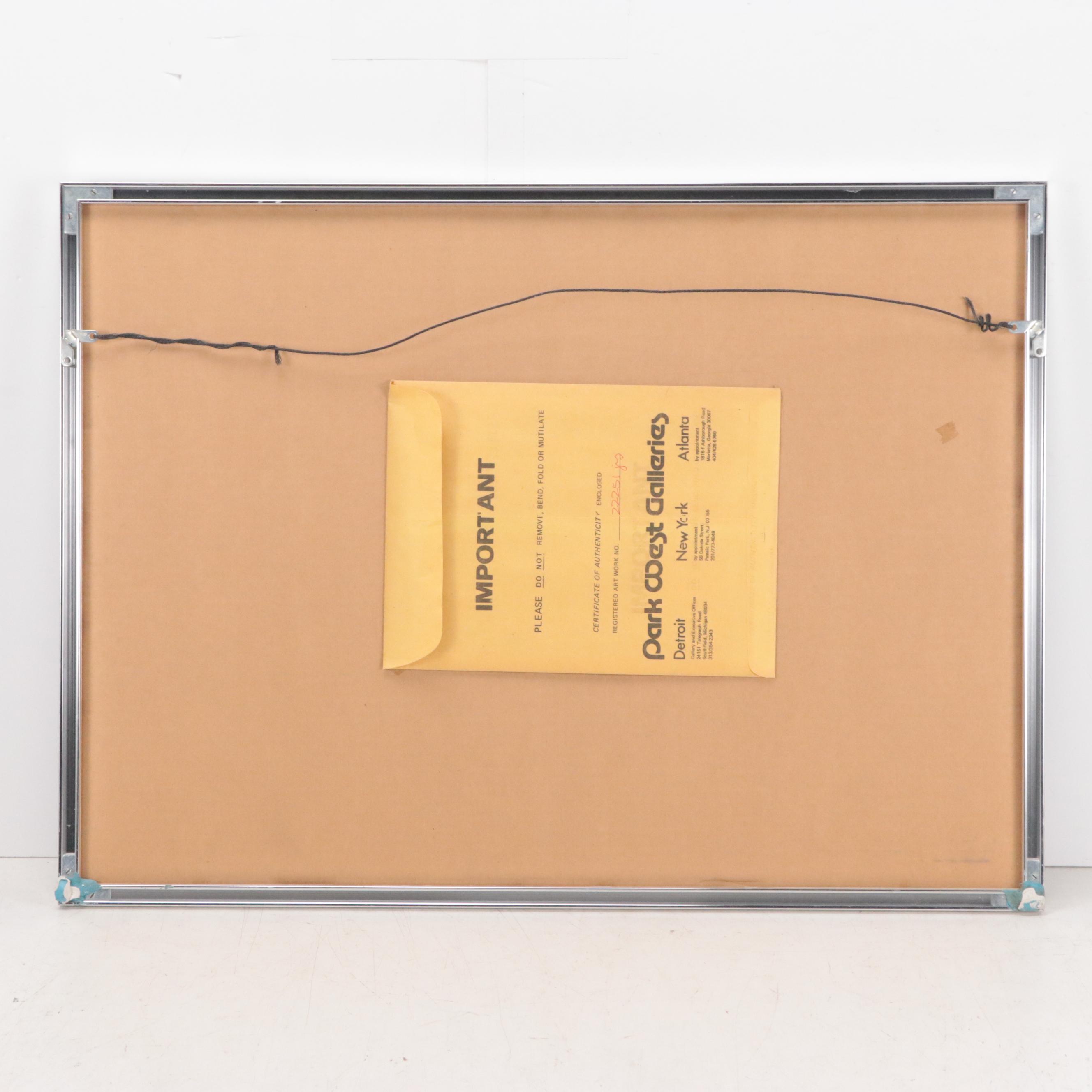 Alexander Calder Lithograph "Spring Carnival," 1969