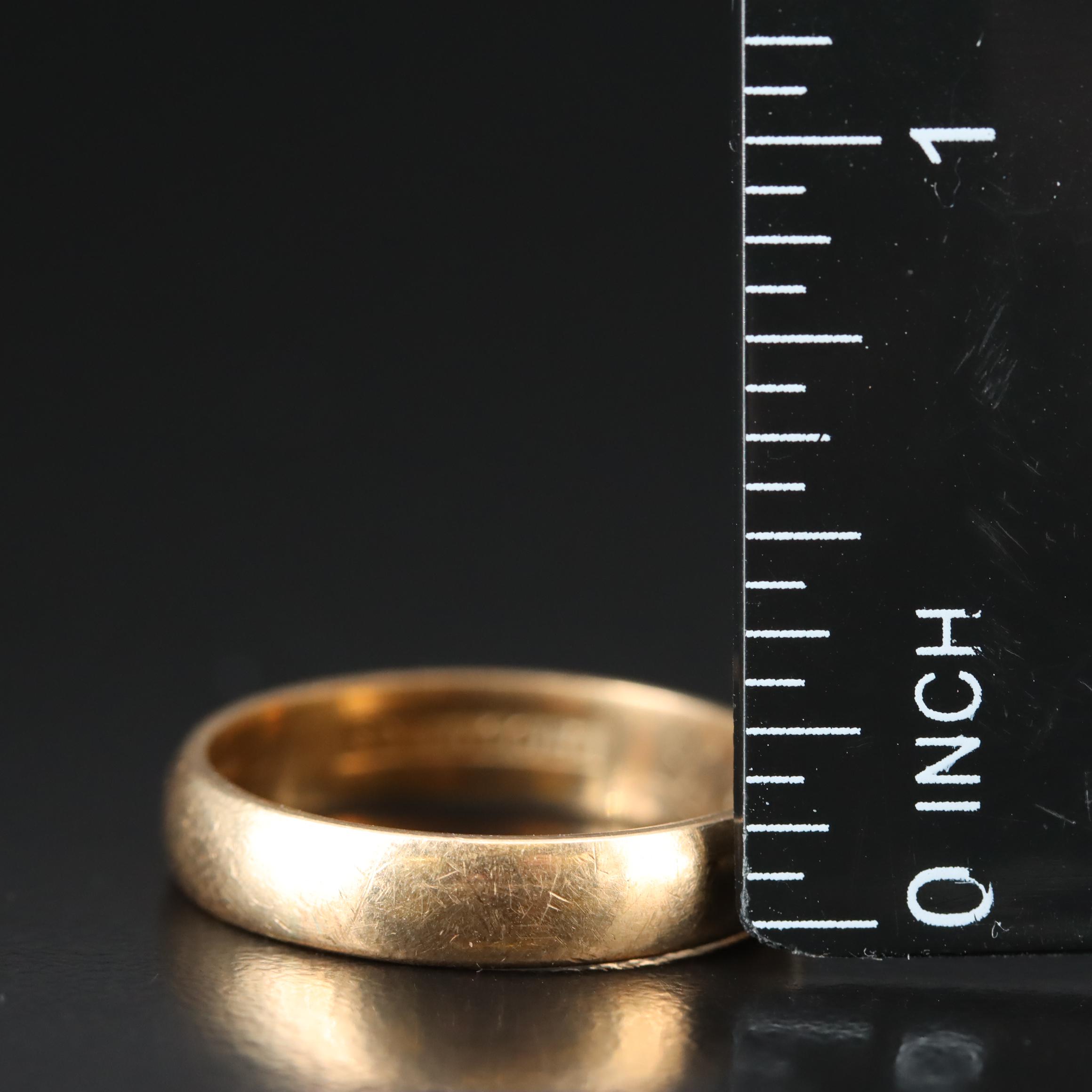 Vintage 10K Gold Band