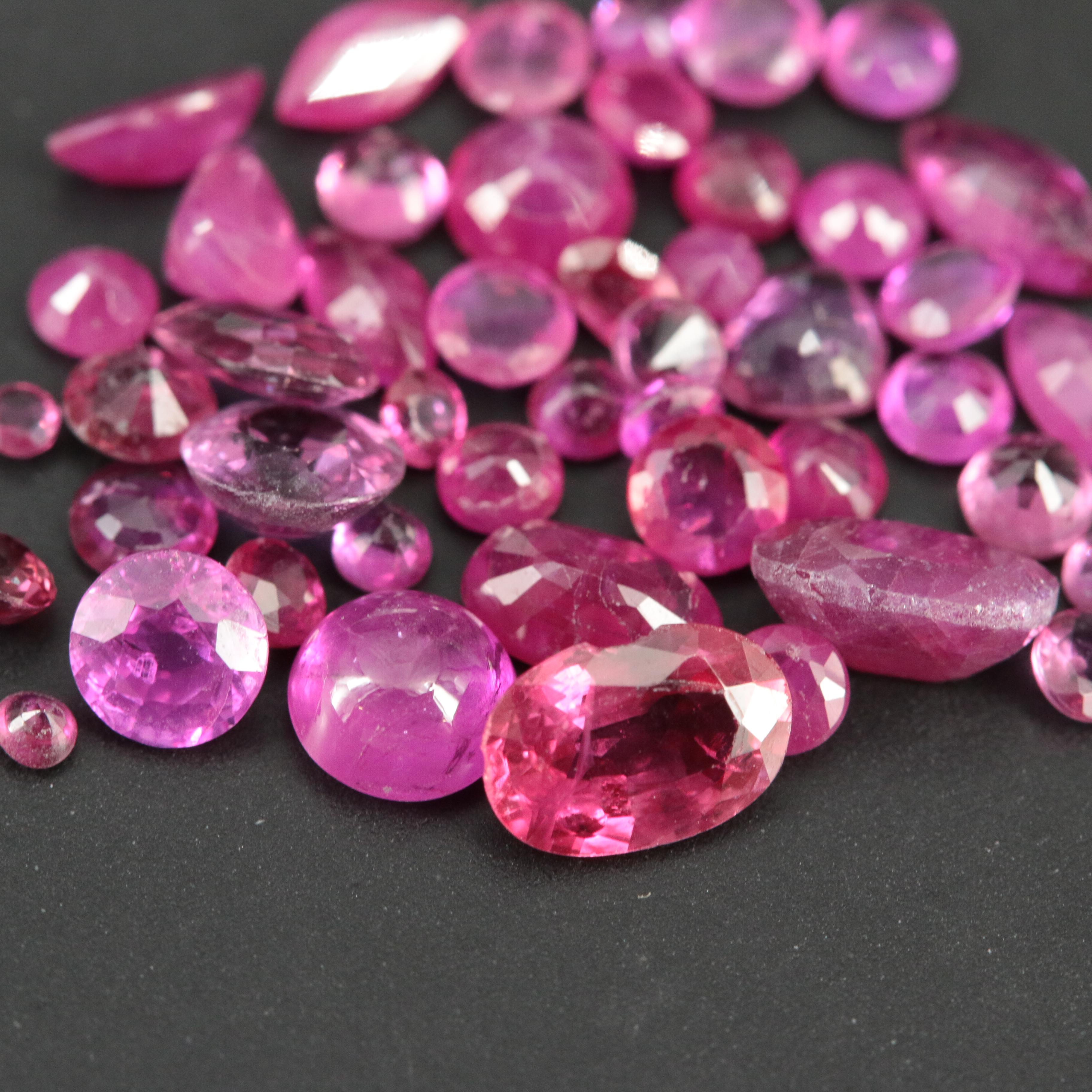 Loose 7.02 CTW Ruby Lot