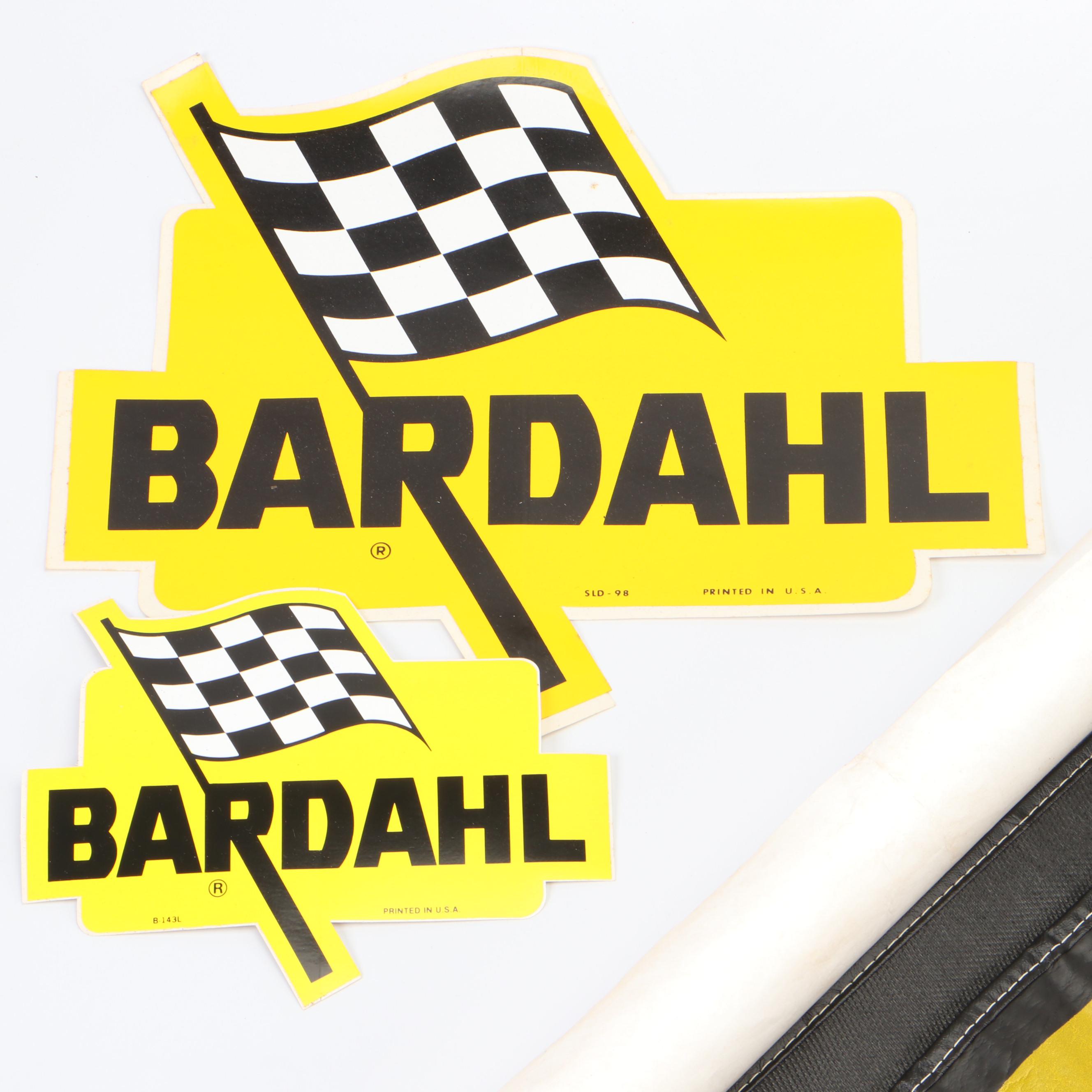 Bardahl Vinyl Fender Cover, Oil Funnel, Posters, Decals and Metal Sign, Vintage