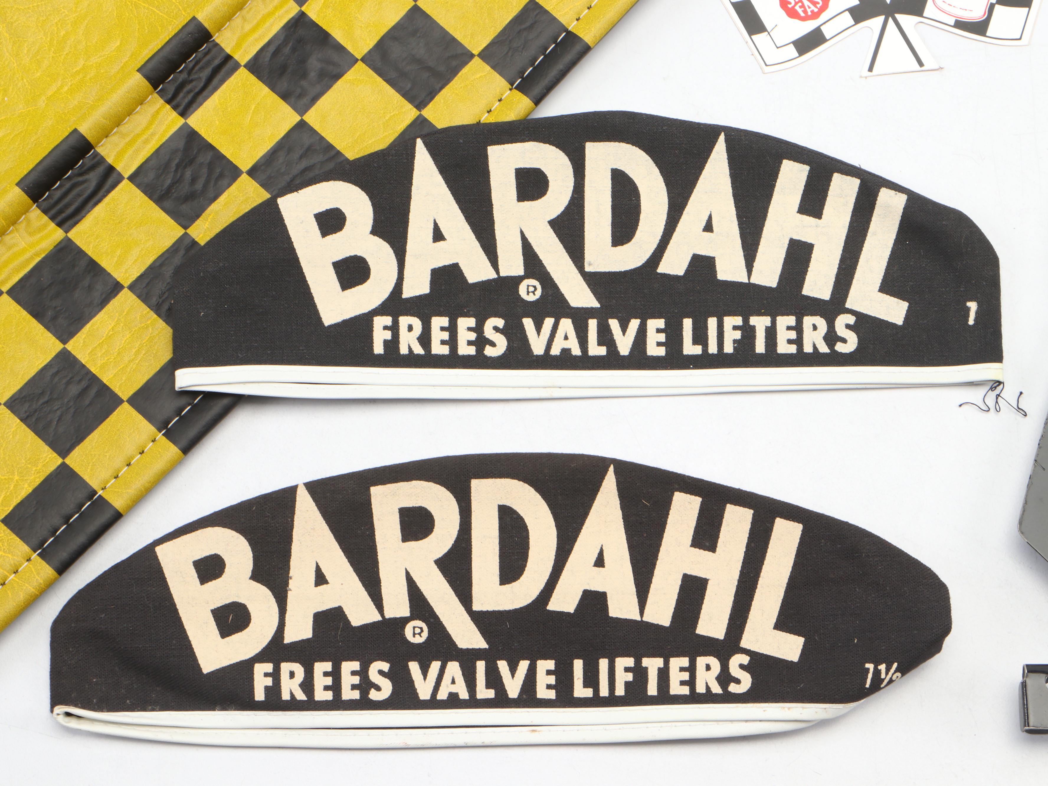 Bardahl Vinyl Fender Cover, Oil Funnel, Posters, Decals and Metal Sign, Vintage