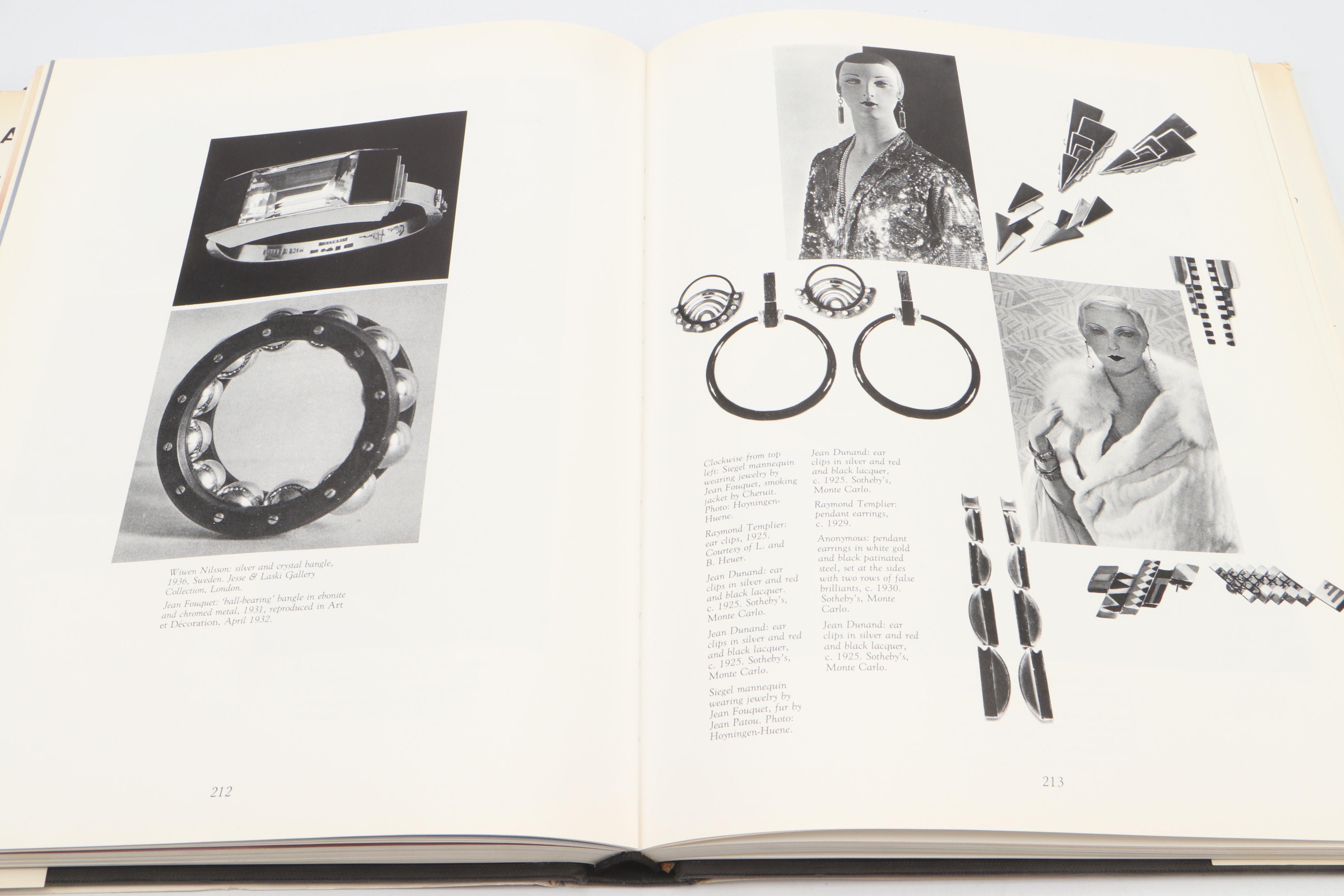 First Edition "Art Nouveau Jewelry" by Vivienne Becker and More Books