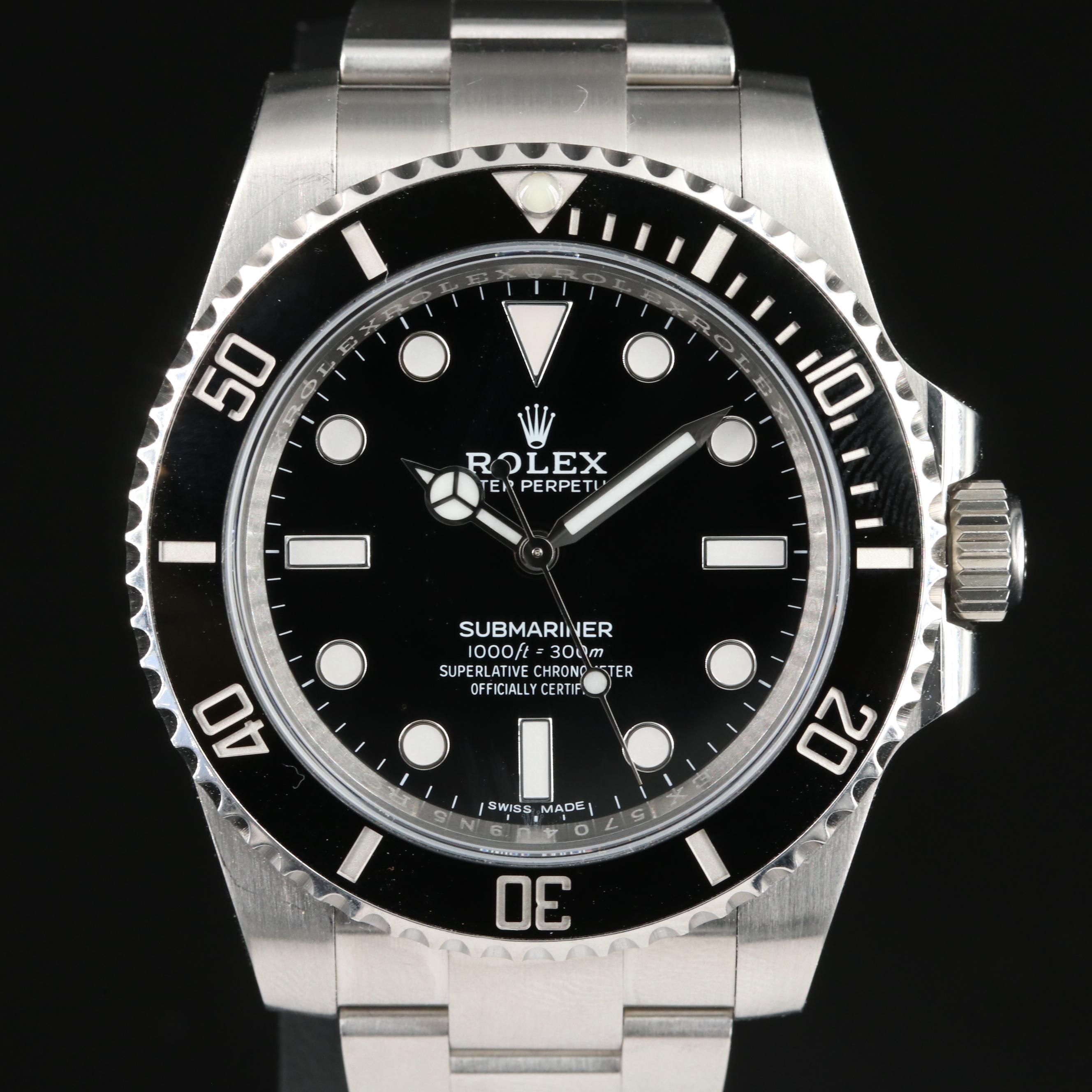 Rolex Submariner No Date 1000ft. Watch