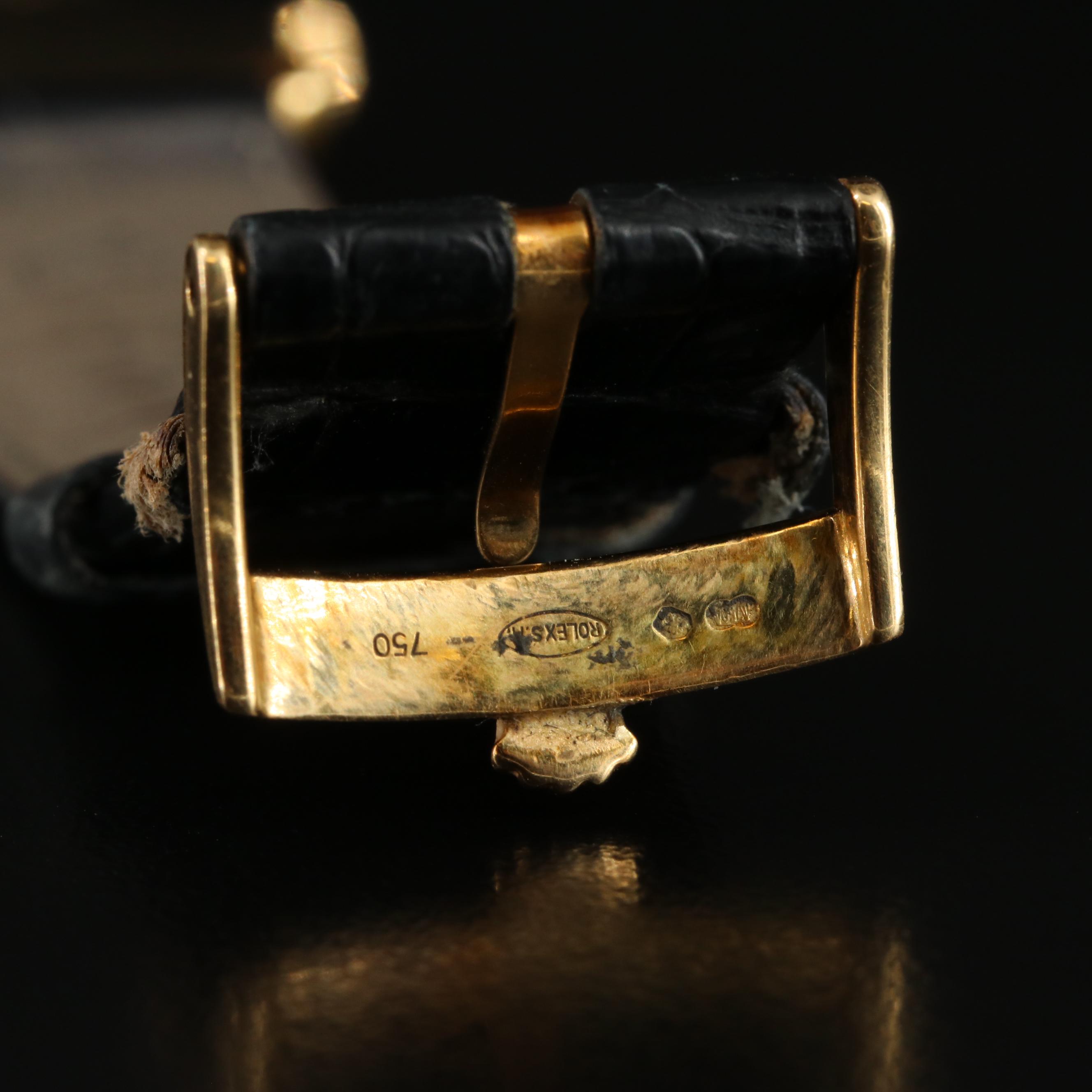 2001 18K Rolex Cellini Danaos Watch