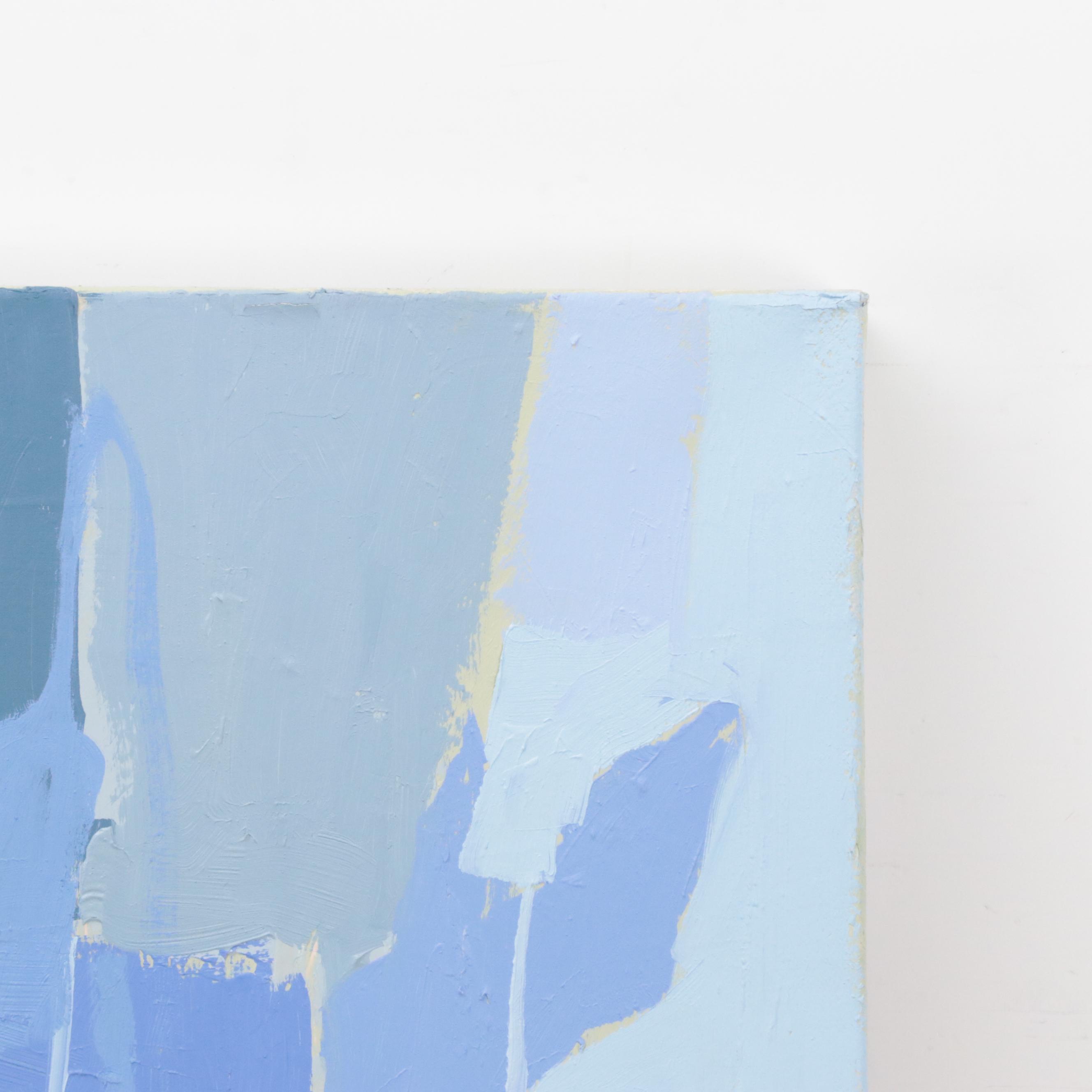 Sarah Brown Abstract Oil Painting "Buttercups + Bluejeans," Circa 2024