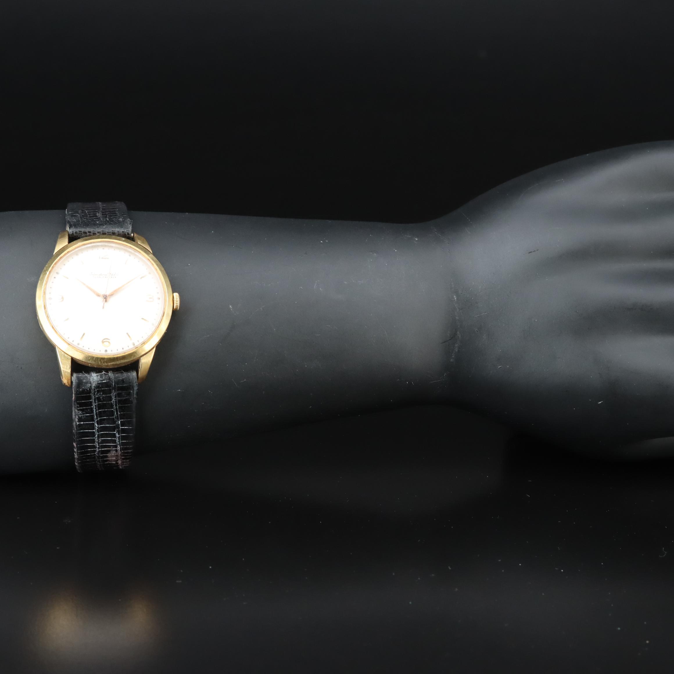 18K International Watch Co. Stem Wind Watch