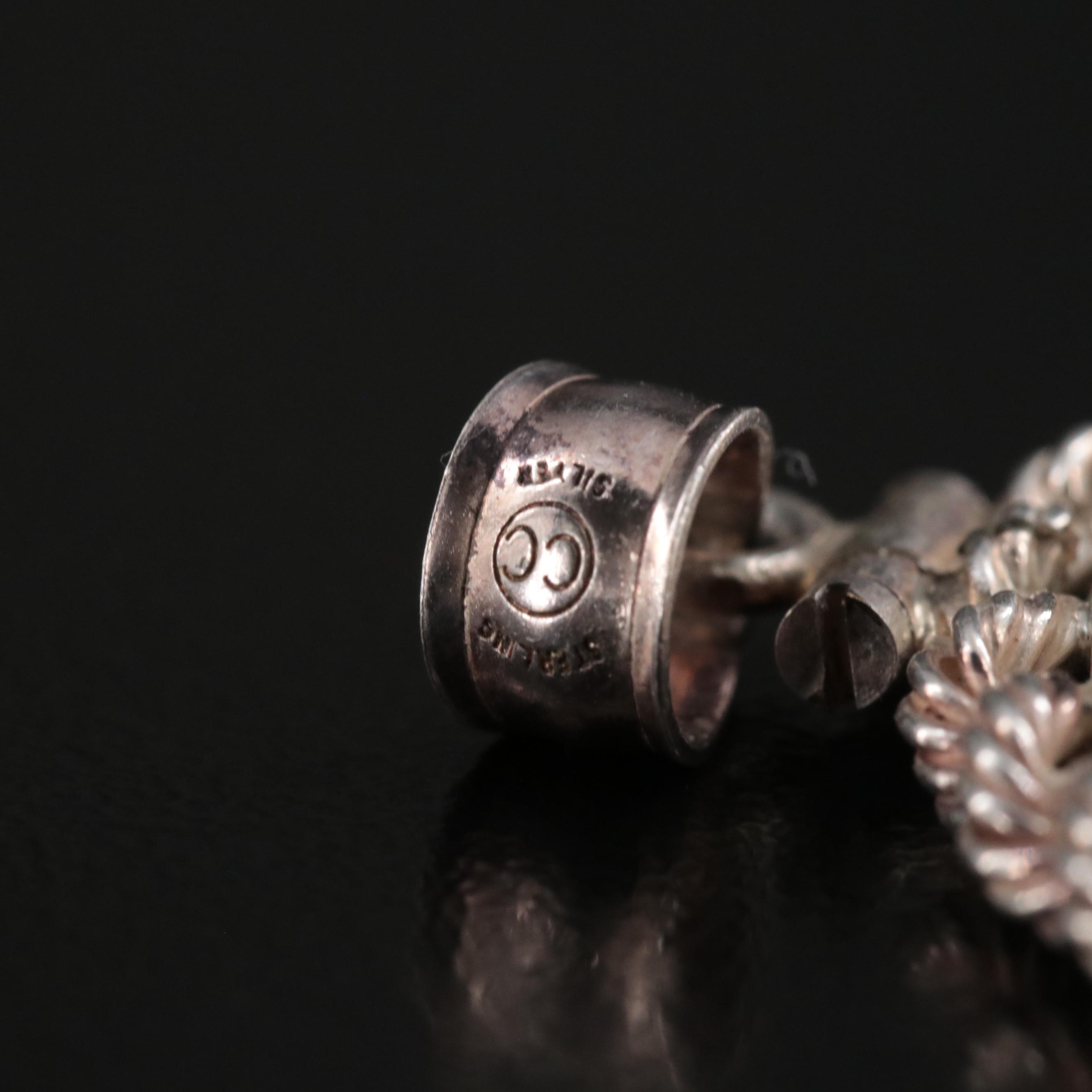 Sterling Pendant with 1995 Five Yuan Chinese Silver Coin