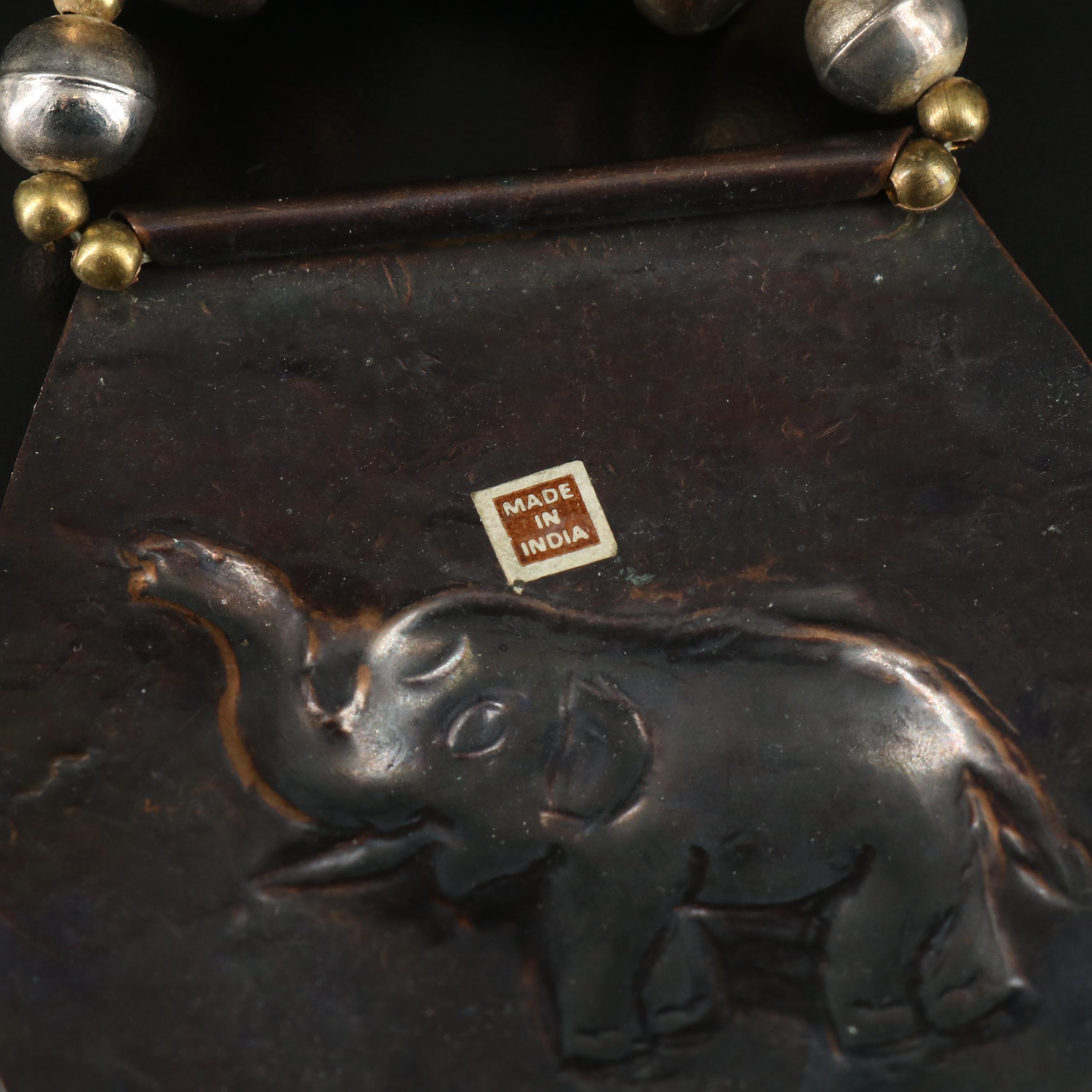 Shell and Wood Featured in Vintage Necklace Assortment